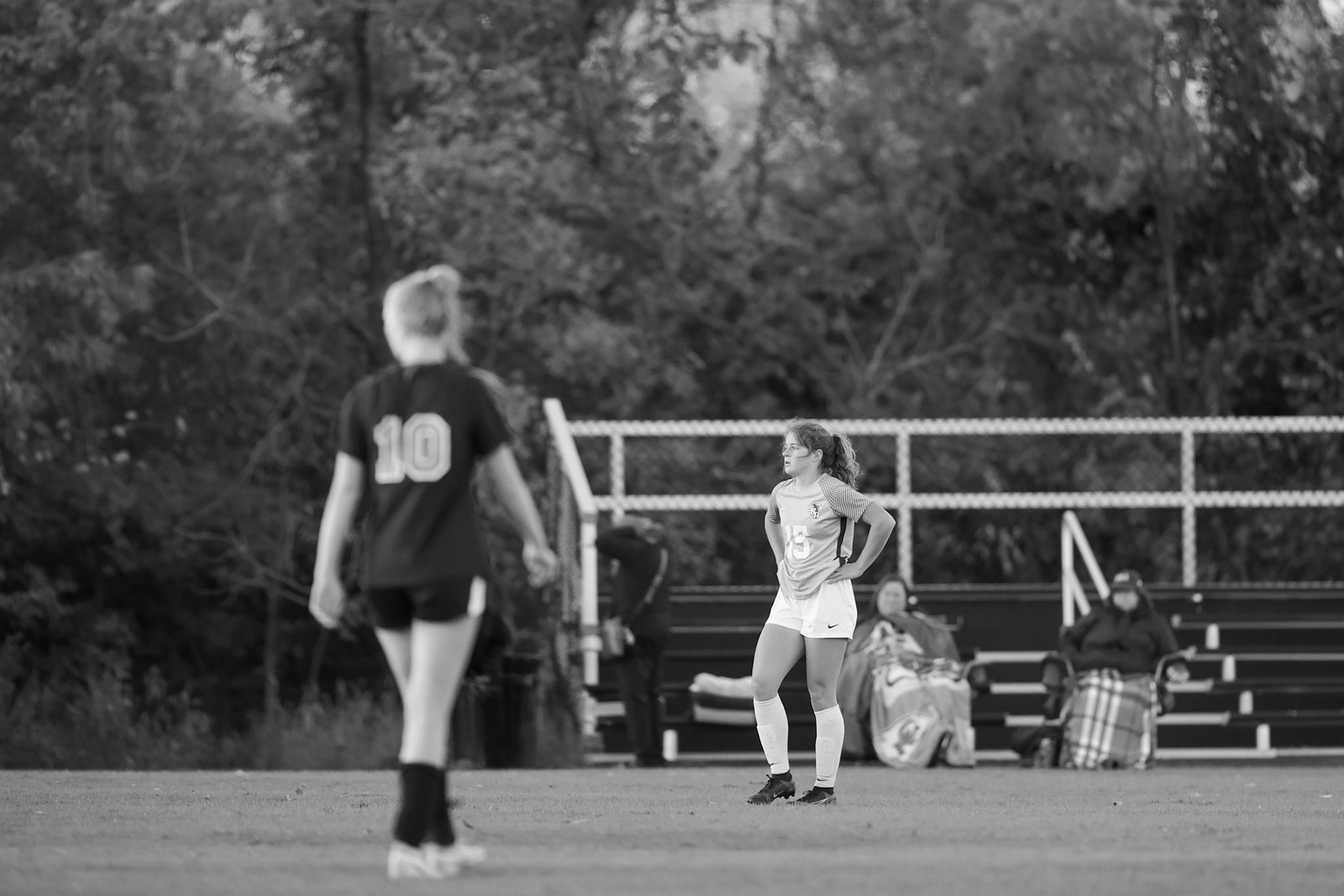 SBA Girl’s Soccer vs. Ensworth in the first round of the TSSAA State Tournament in Nashville, TN, on Oct. 17, 2022. (Ryan Beatty/SBA)