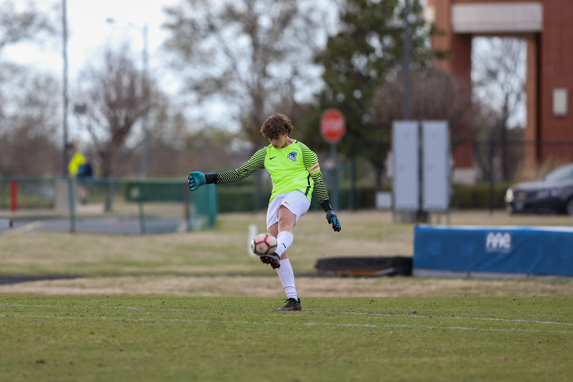 St. Benedict Soccer vs Millington on April 7, 2022 at St. Benedict At Auburndale High School in Memphis, TN. (Ryan Beatty/SBA)