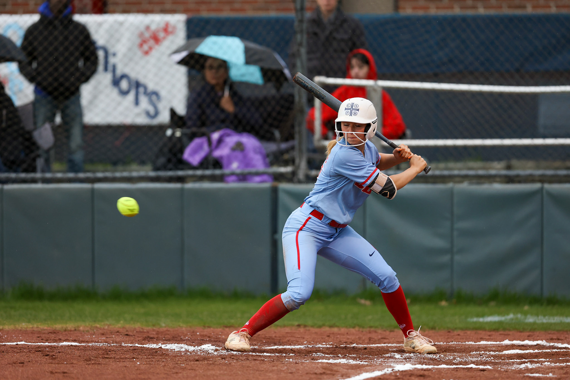St. Benedict Softball vs Millington on Senior Night at St. Benedict at Auburndale in Memphis, TN on April 20, 2022. (Ryan Beatty/SBA)