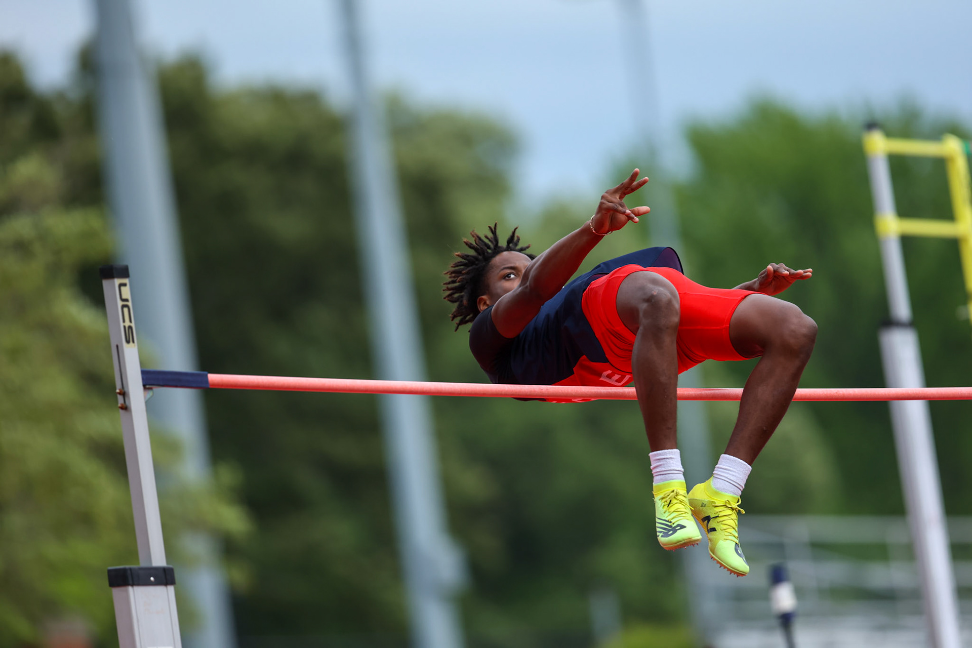St. Benedict Track at Memphis University School in Memphis, TN on May 3, 2022. (Ryan Beatty/SBA)