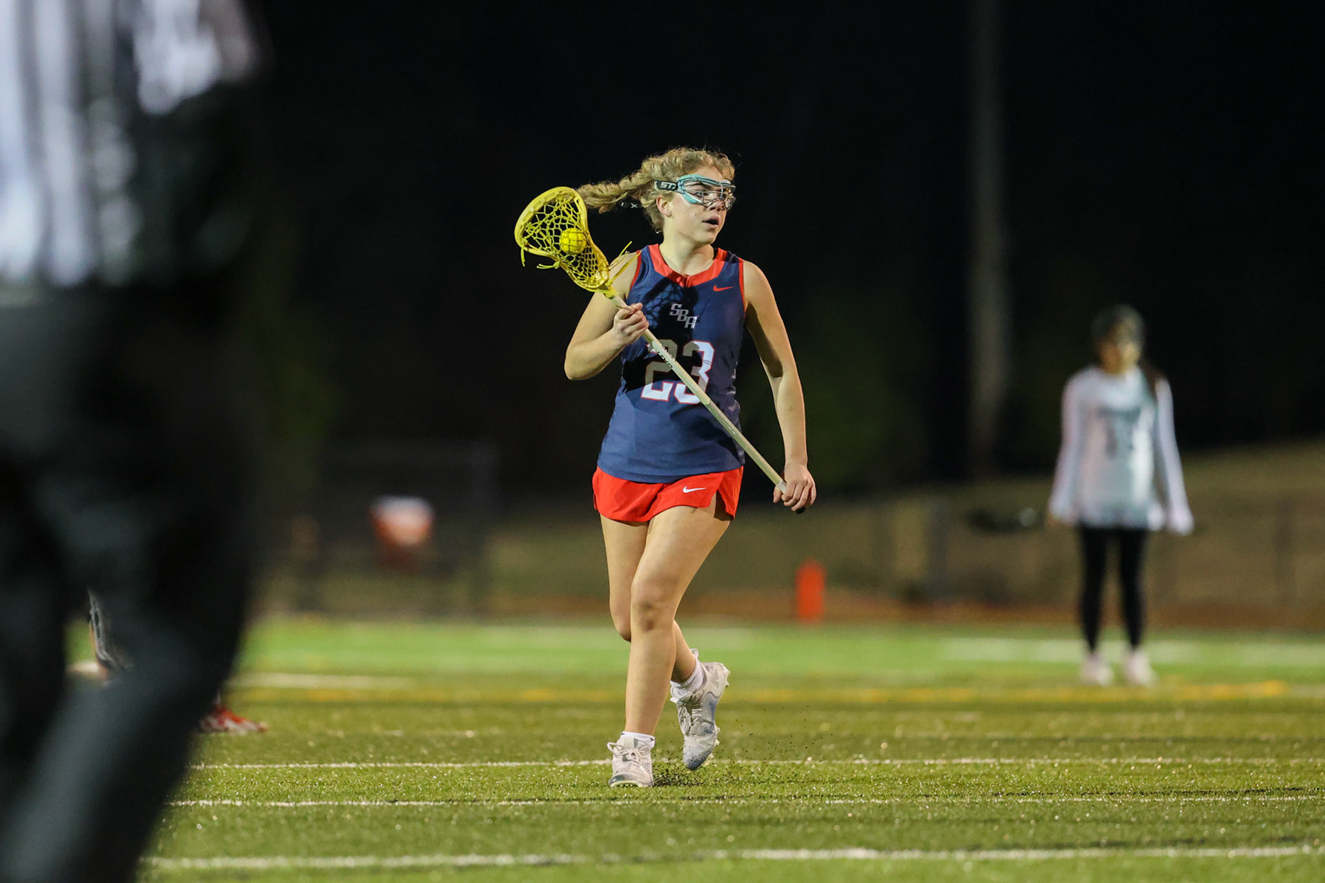 SBA Girls Lacrosse vs Lausanne on Wednesday, March 8, 2023. (Ryan Beatty Photo)