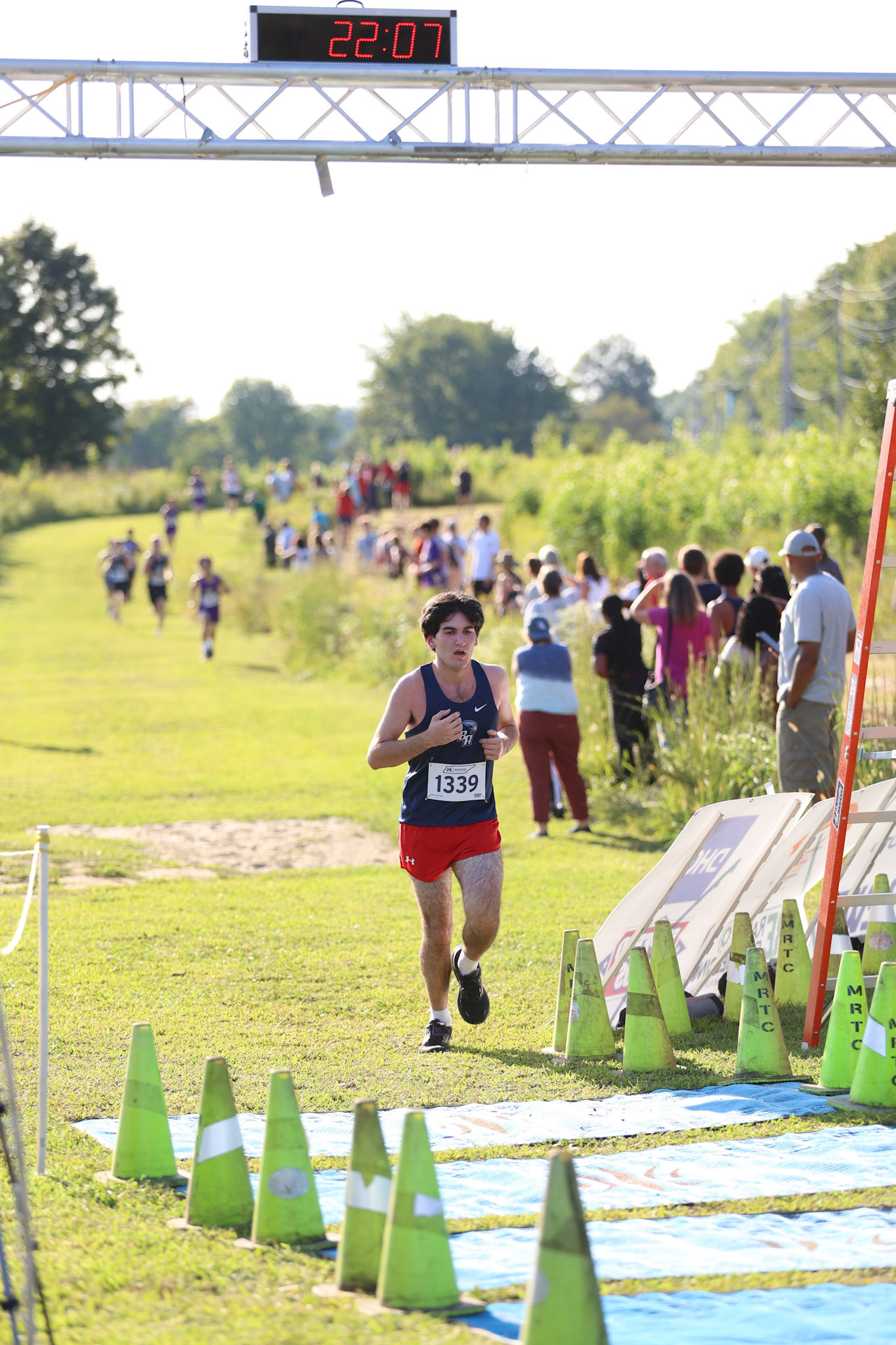 St. Benedict Cross Country MYA Meet 1 at Shelby Farms on Wednesday, September 14, 2022. (Ryan Beatty/SBA)