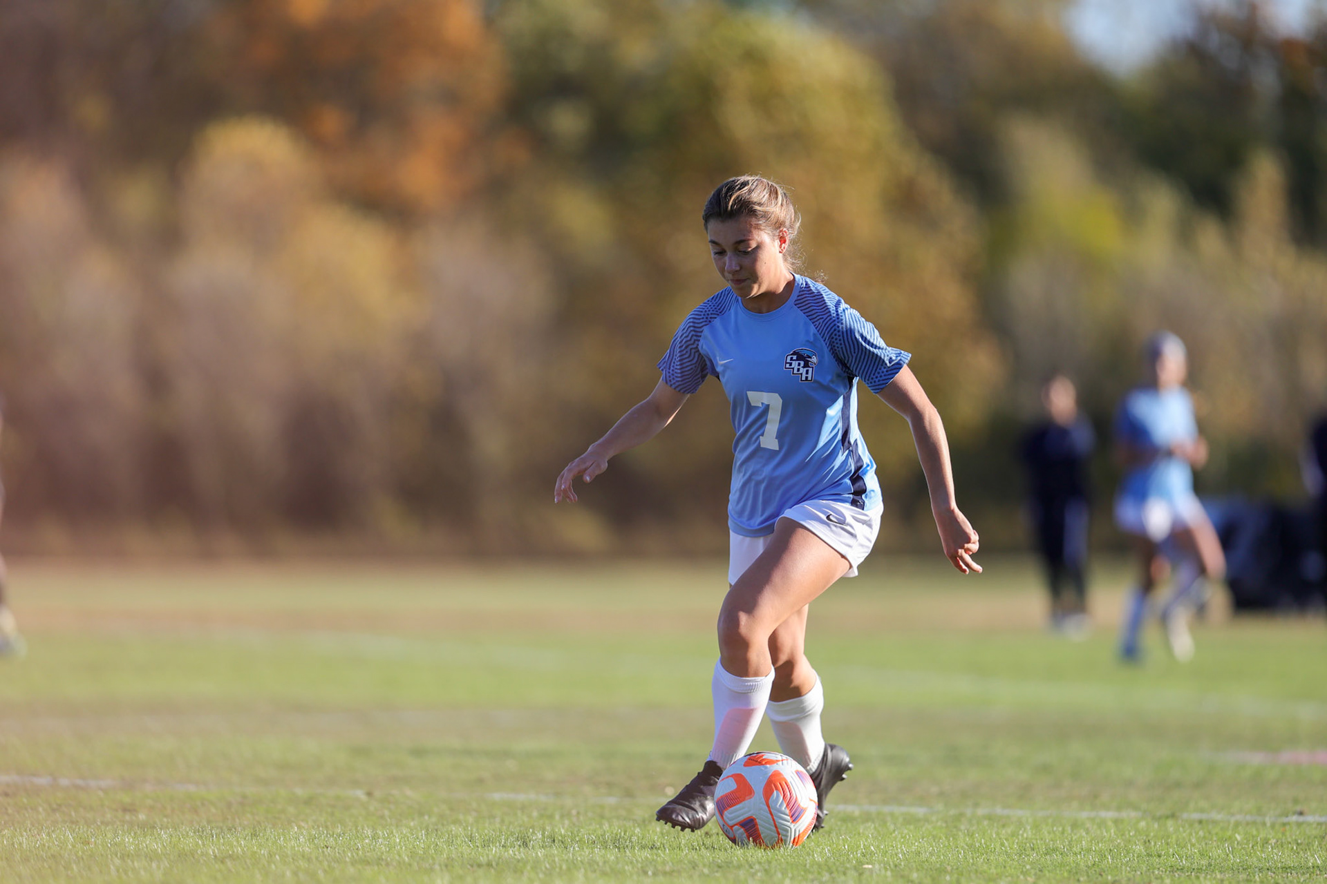 SBA Girl’s Soccer vs. Ensworth in the first round of the TSSAA State Tournament in Nashville, TN, on Oct. 17, 2022. (Ryan Beatty/SBA)