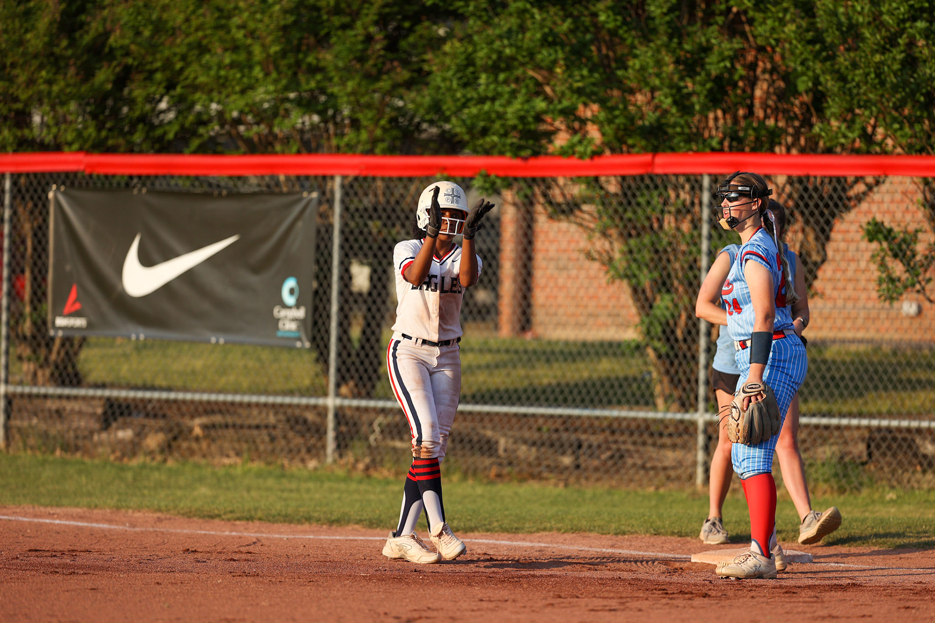 St. Benedict Softball vs TRA at St. Benedict At Auburndale on May 10, 2022 in the DII-AA Regional Softball Tournament. (Ryan Beatty/SBA)