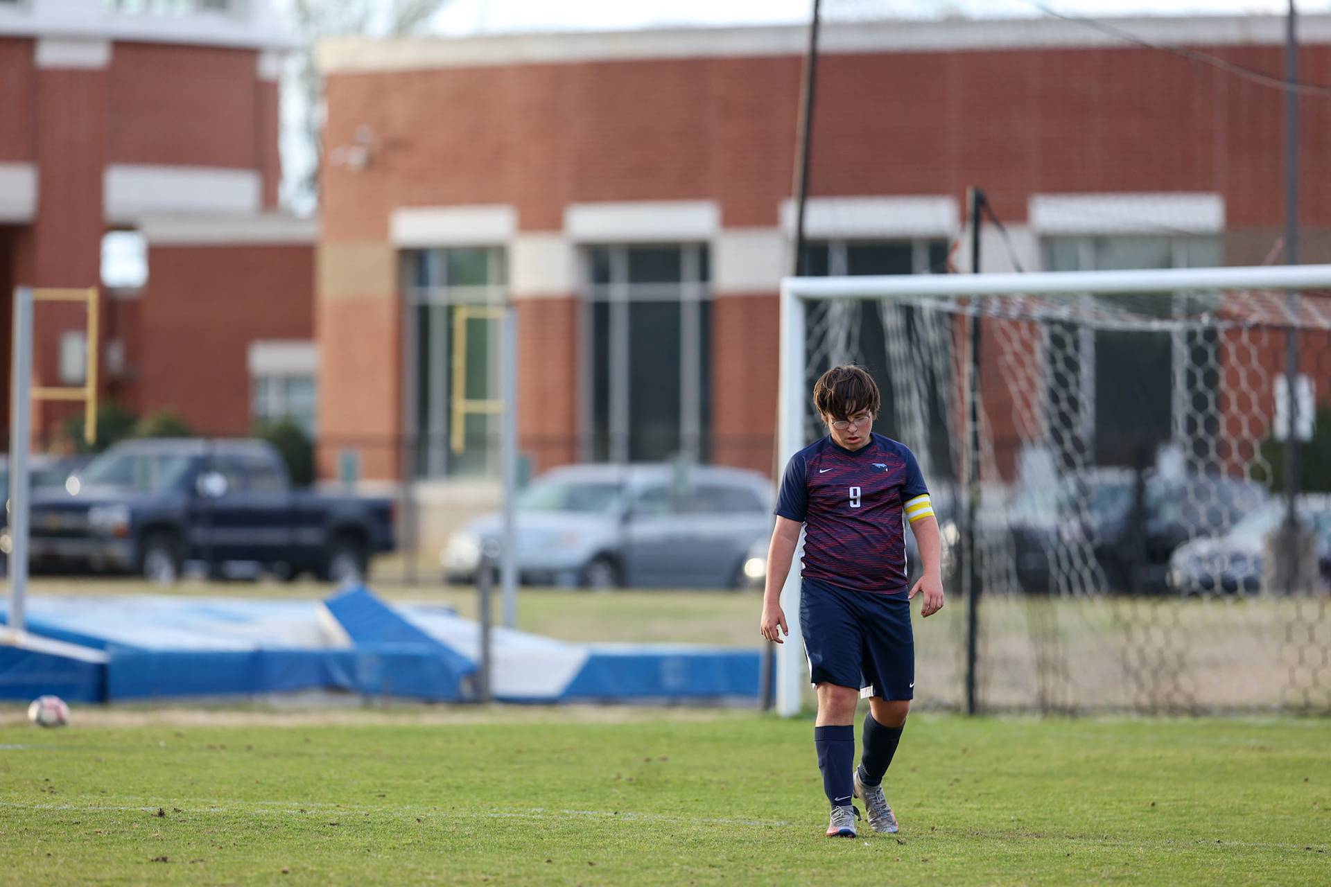 St. Benedict Soccer vs Millington on April 7, 2022 at St. Benedict At Auburndale High School in Memphis, TN. (Ryan Beatty/SBA)
