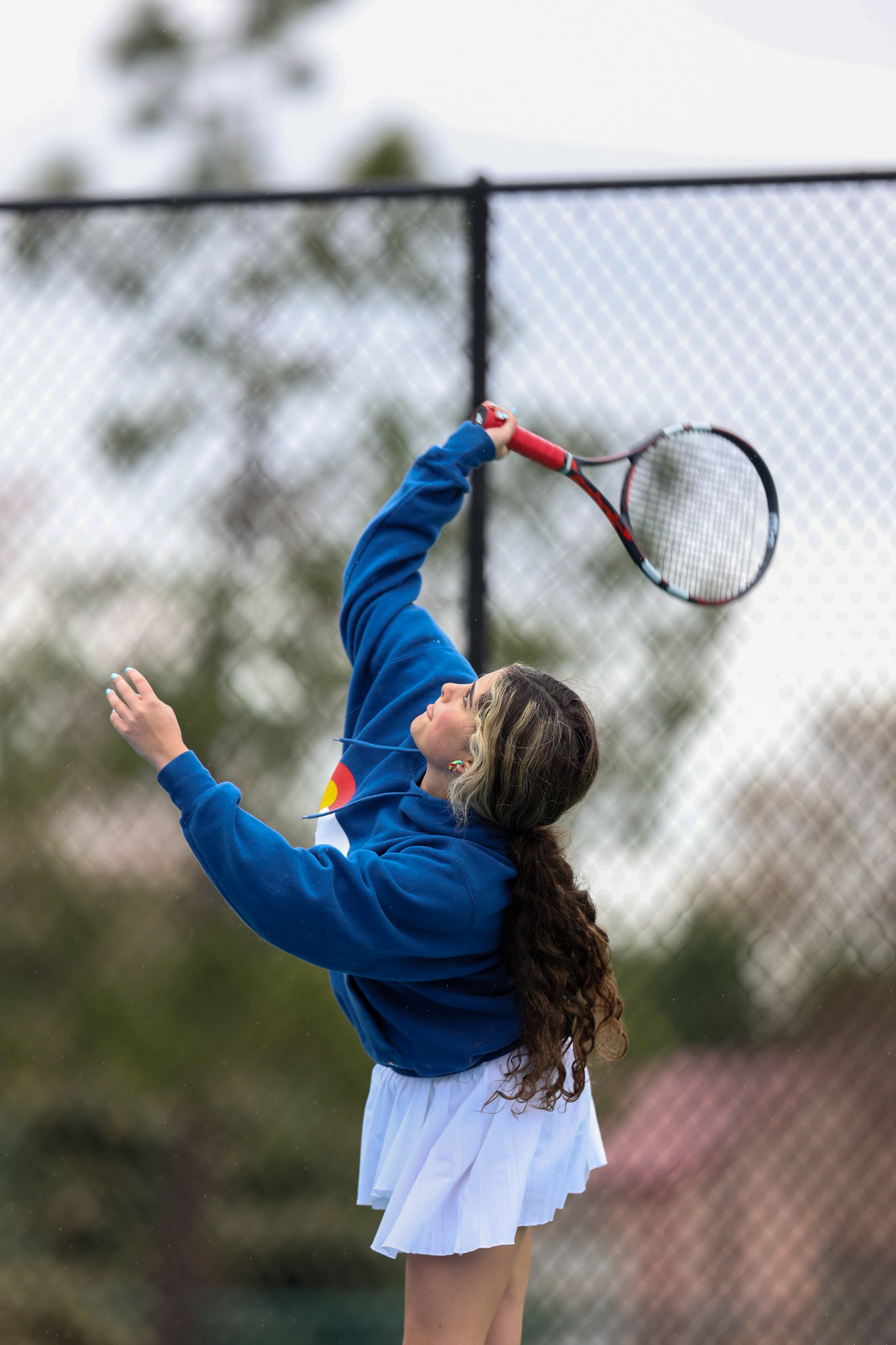 St. Benedict Tennis vs Brighton Cardinals on Wednesday April 6, 2022 at St. Benedict At Auburndale High School in Memphis, TN. (Ryan Beatty/SBA)