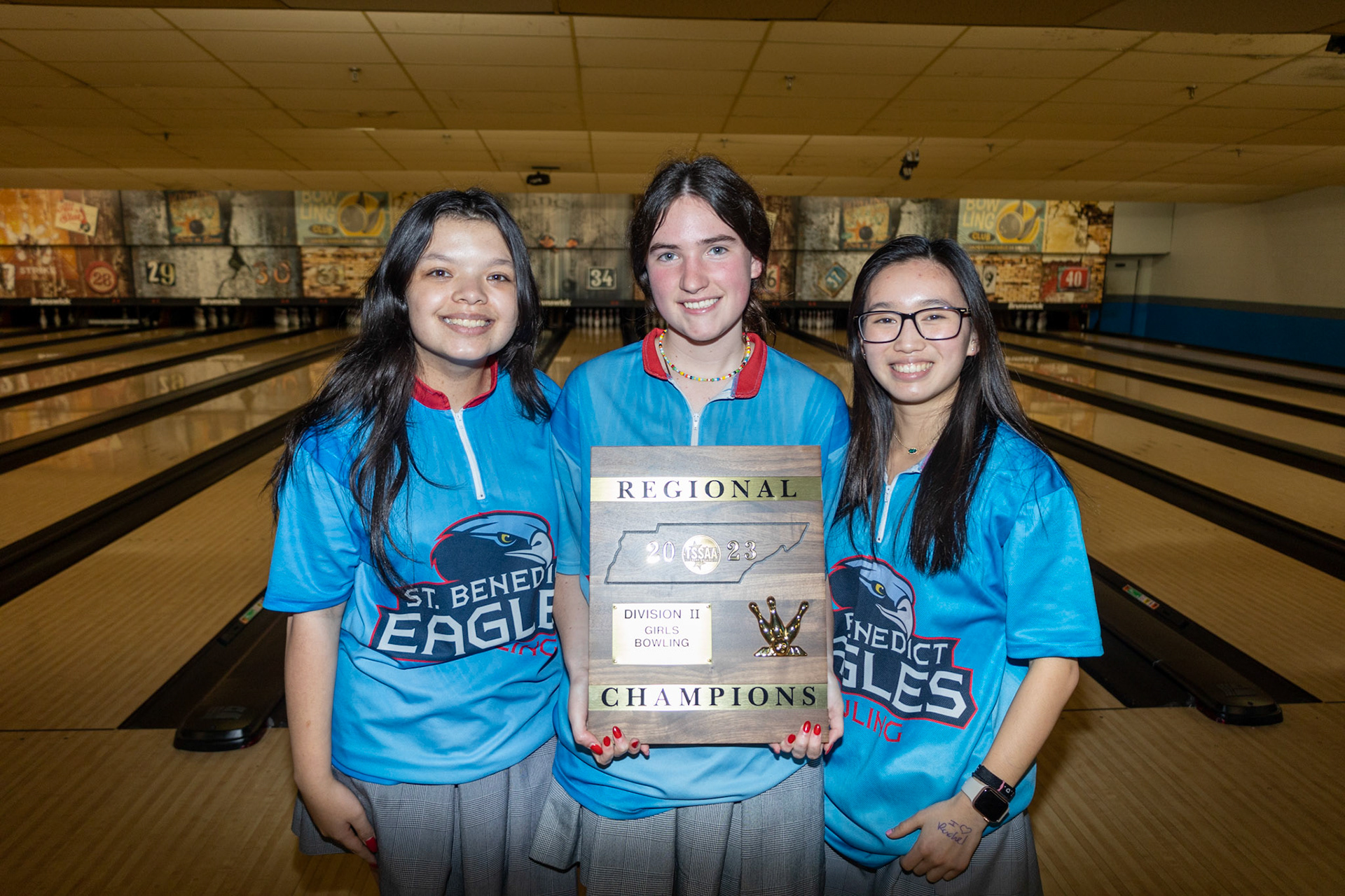 SBA Bowling vs Briarcrest. (Ryan Beatty/SBA)