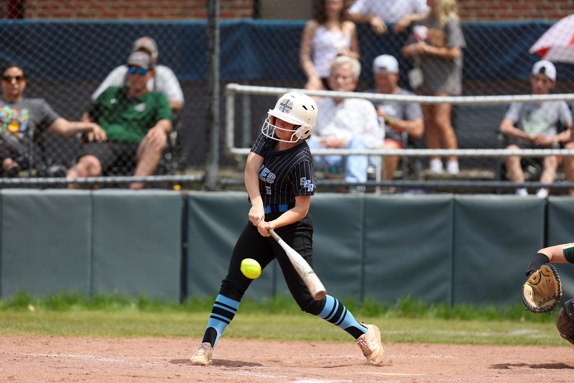 St. Benedict Softball vs Briarcrest at St. Benedict at Auburndale High School on April 23, 2022.  (Ryan Beatty/SBA)