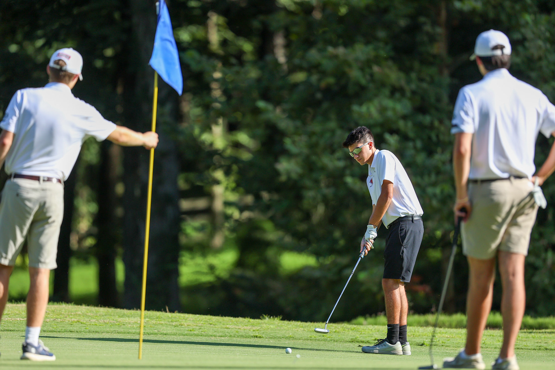 St. Benedict Boys Golf vs Briarcrest at the Lakeland Golf Club on Thursday, September 15, 2022. (Ryan Beatty/SBA)