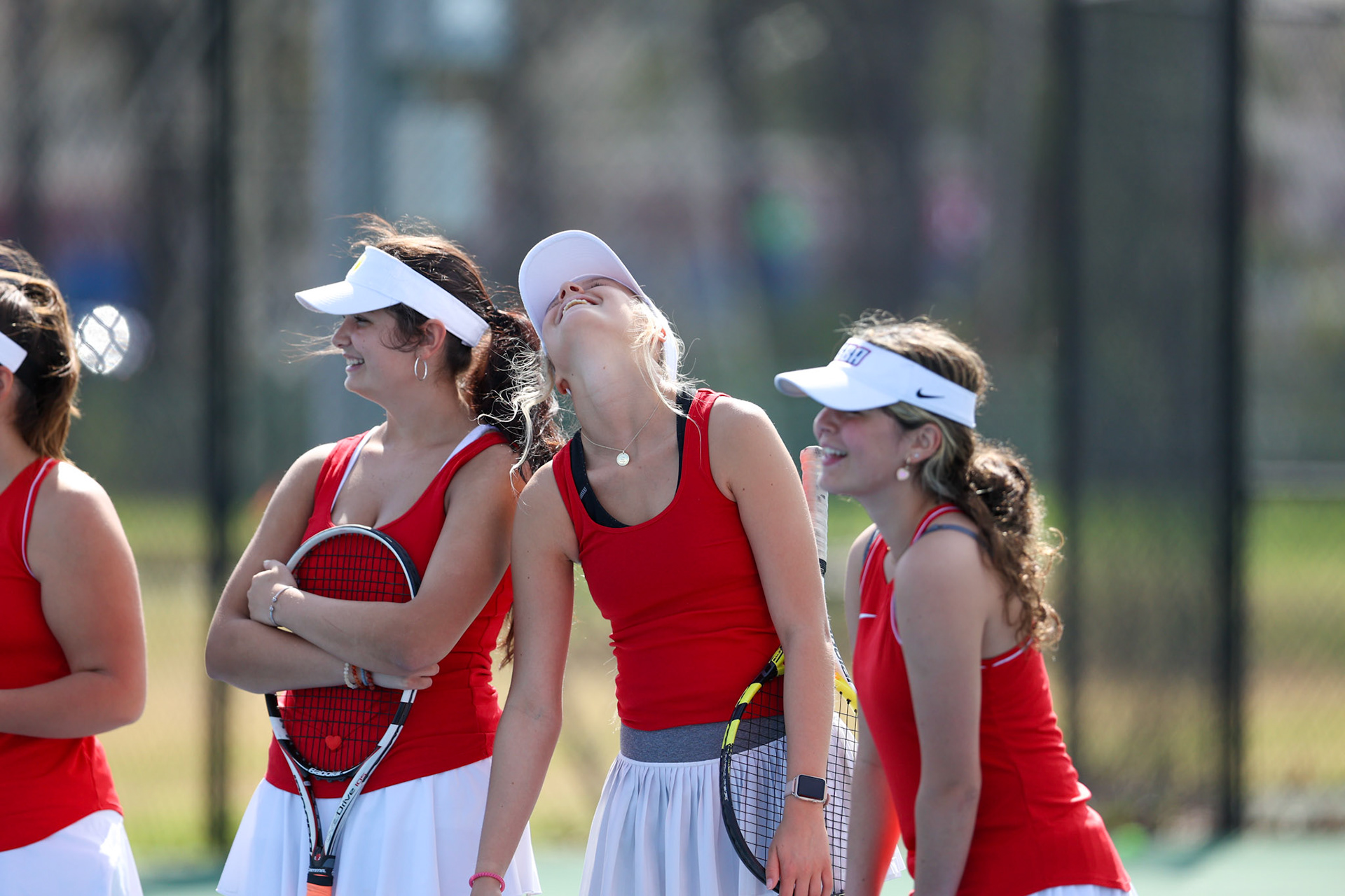 St. Benedict Tennis vs St. Mary’s on April 5, 2022 at St. Benedict at Auburndale High School in Memphis, TN. (Ryan Beatty/SBA)