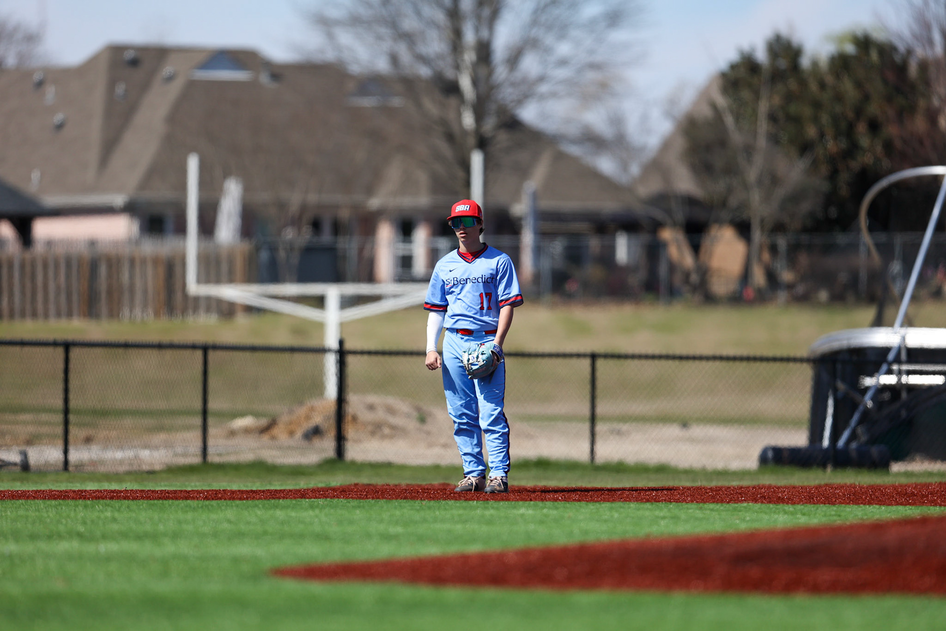 SBA Baseball at ECS on Wednesday, March 15, 2023. (Ryan Beatty Photo)