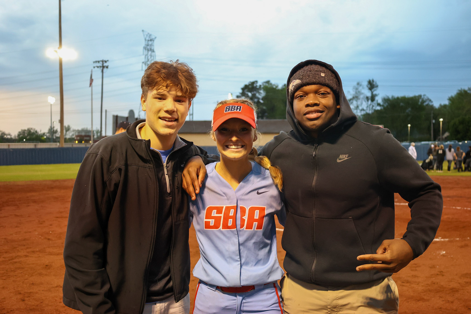 St. Benedict Softball vs Millington on Senior Night at St. Benedict at Auburndale in Memphis, TN on April 20, 2022. (Ryan Beatty/SBA)