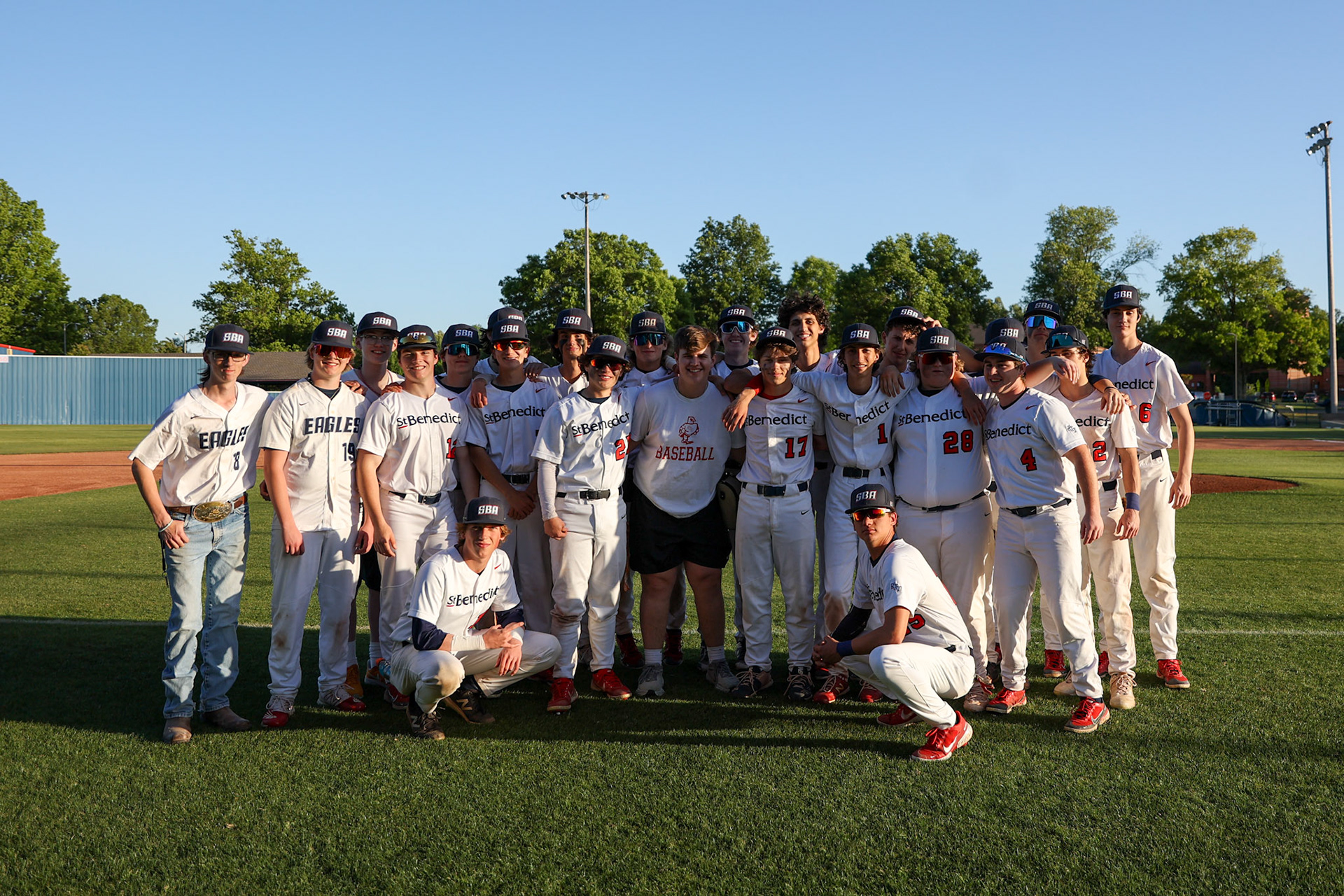 SBA Baseball Senior Night (Ryan Beatty Photo)