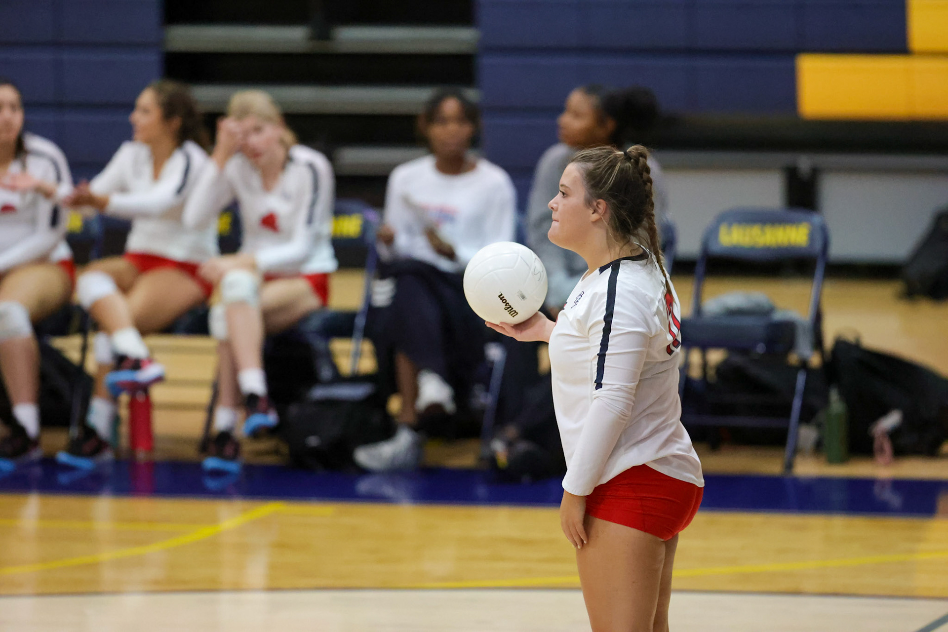 SBA Volleyball vs Lausanne on Wednesday, August 17, 2022. (Ryan Beatty/SBA)