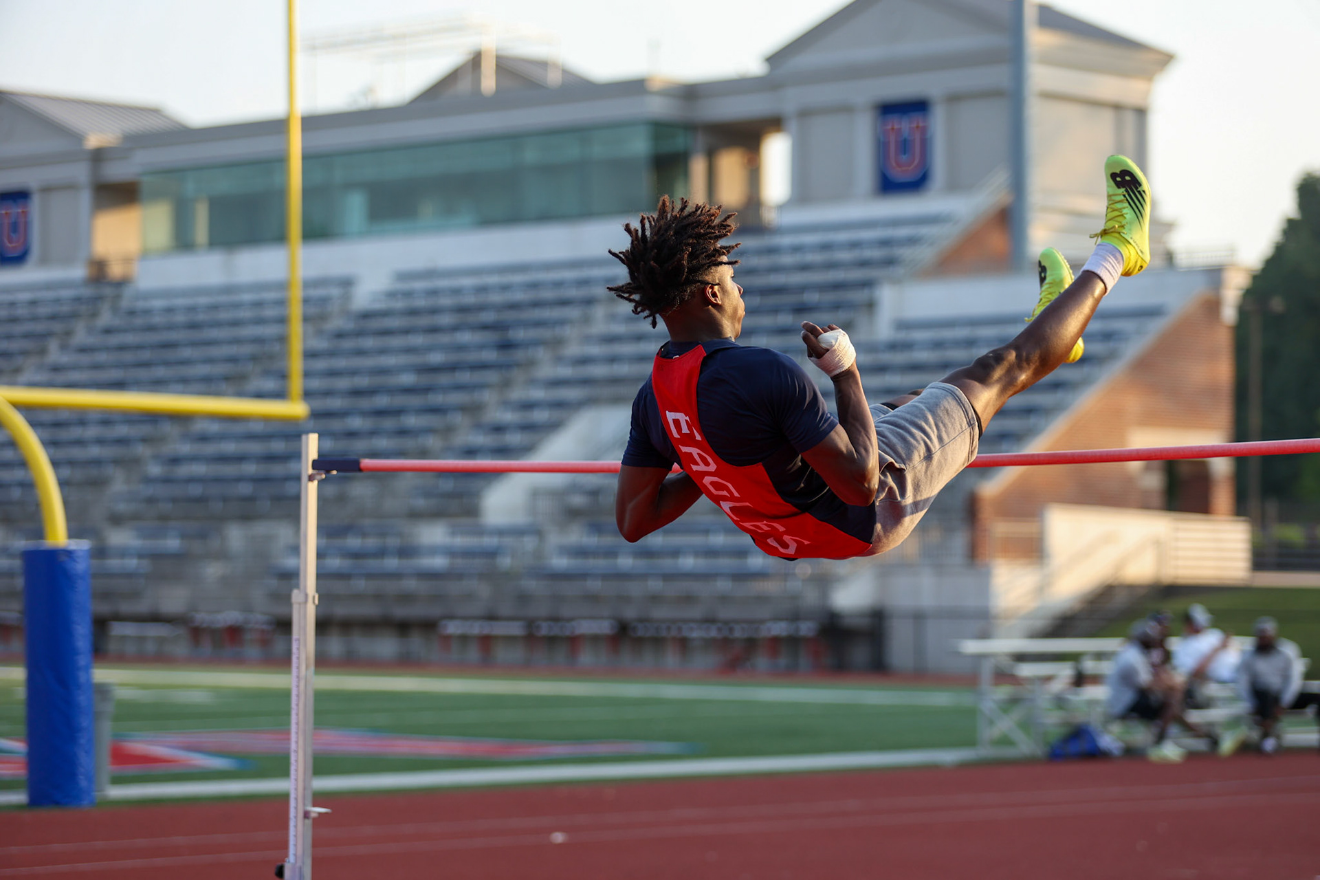St. Benedict Track at MUS Region Meet on May 11, 2022. (Ryan Beatty/SBA)