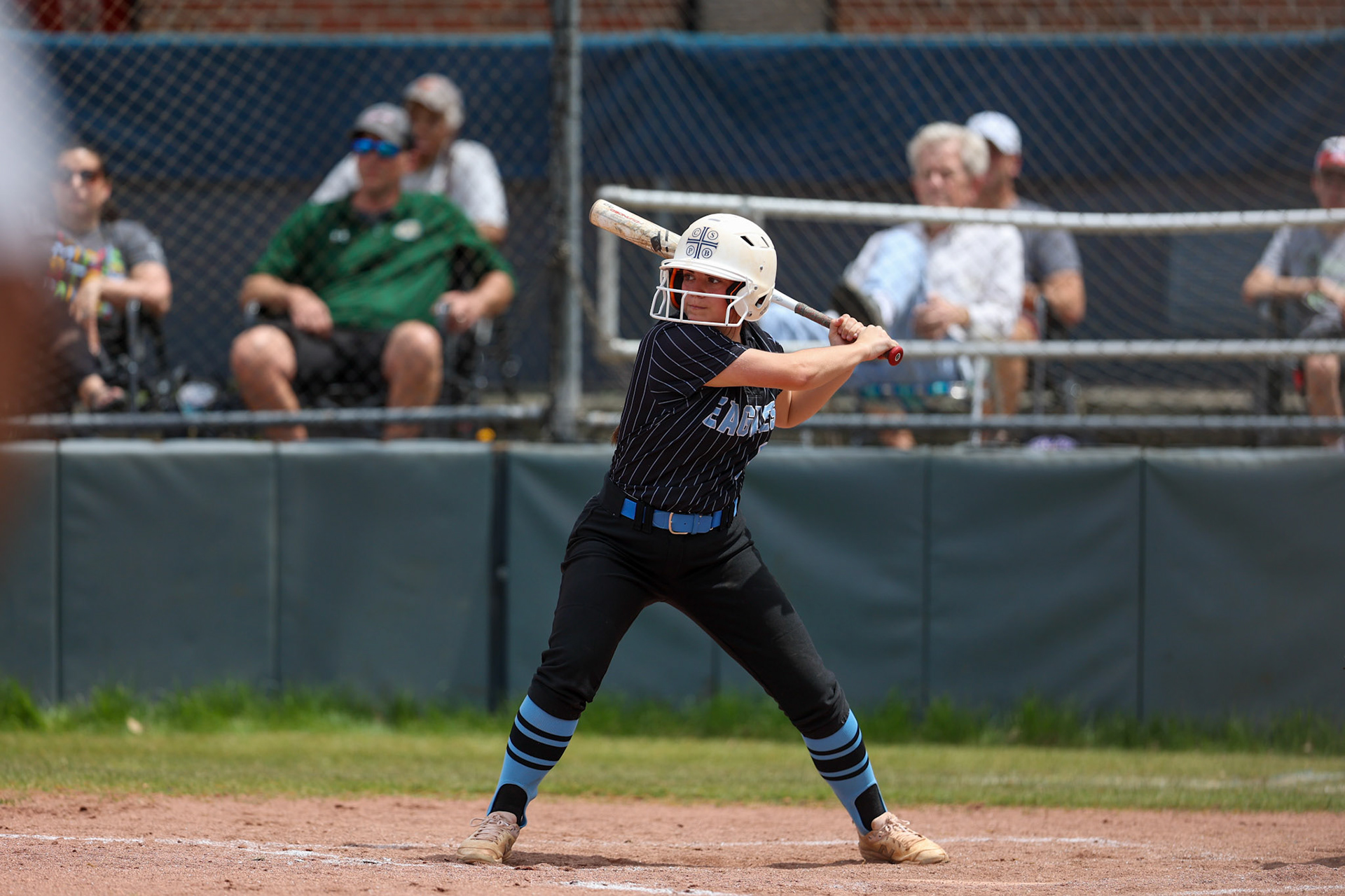 St. Benedict Softball vs Briarcrest at St. Benedict at Auburndale High School on April 23, 2022.  (Ryan Beatty/SBA)
