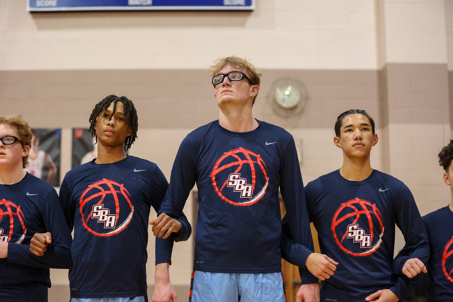 SBA Boys Basketball at MUS. (Ryan Beatty Photo)