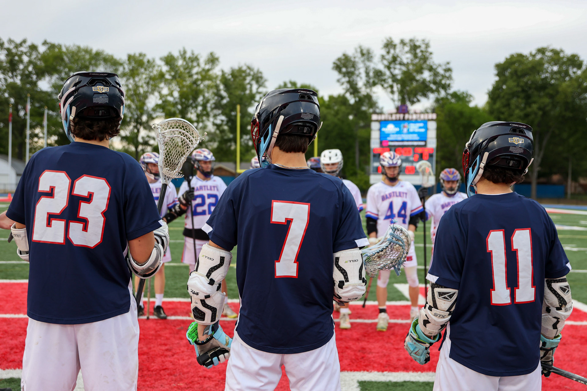 Boys Lacrosse vs Bartlett. (Ryan Beatty Photo)