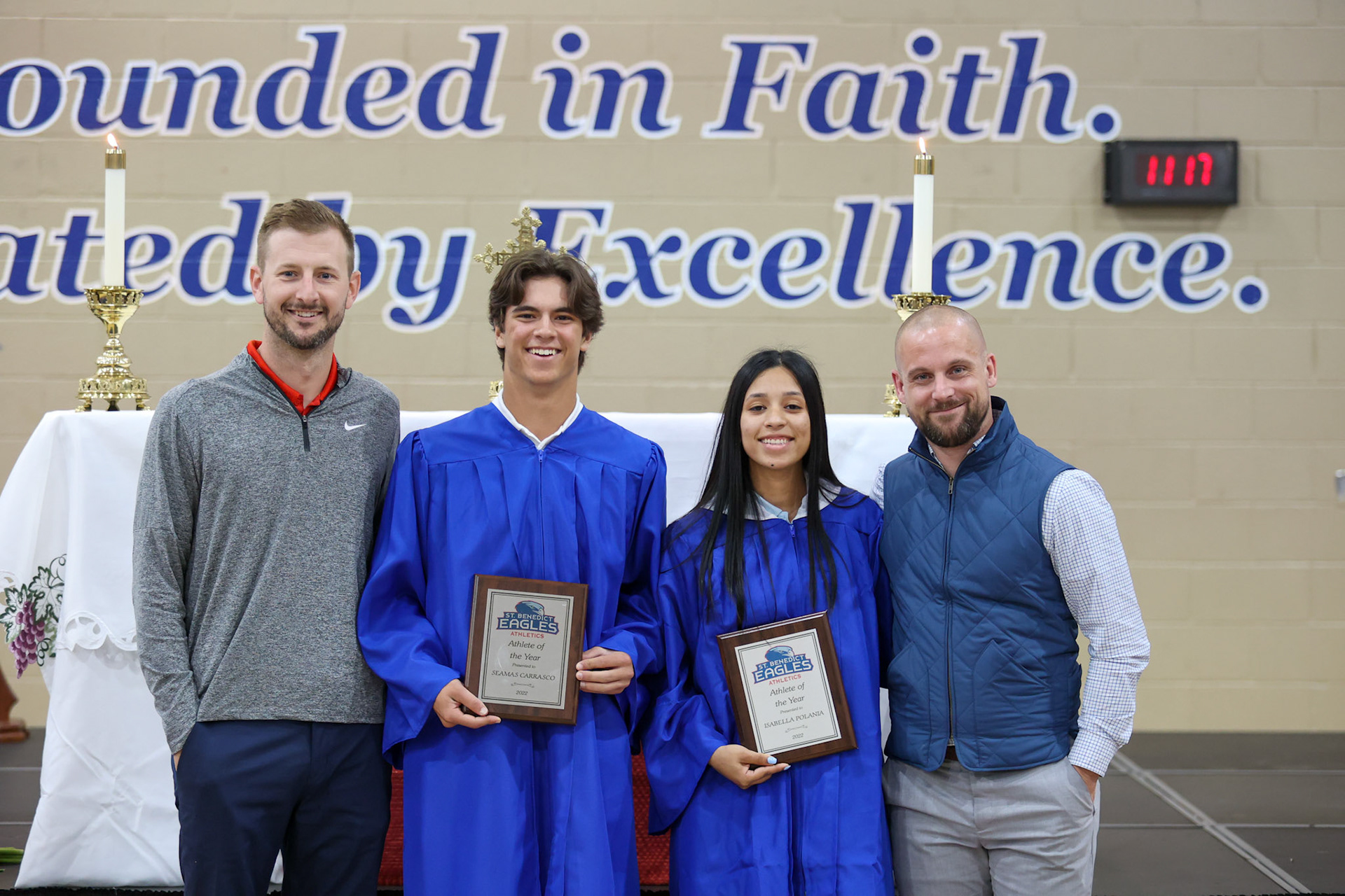 May Crowning at St. Benedict at Auburndale High School in Memphis, TN on May 3, 2022. (Ryan Beatty/SBA)