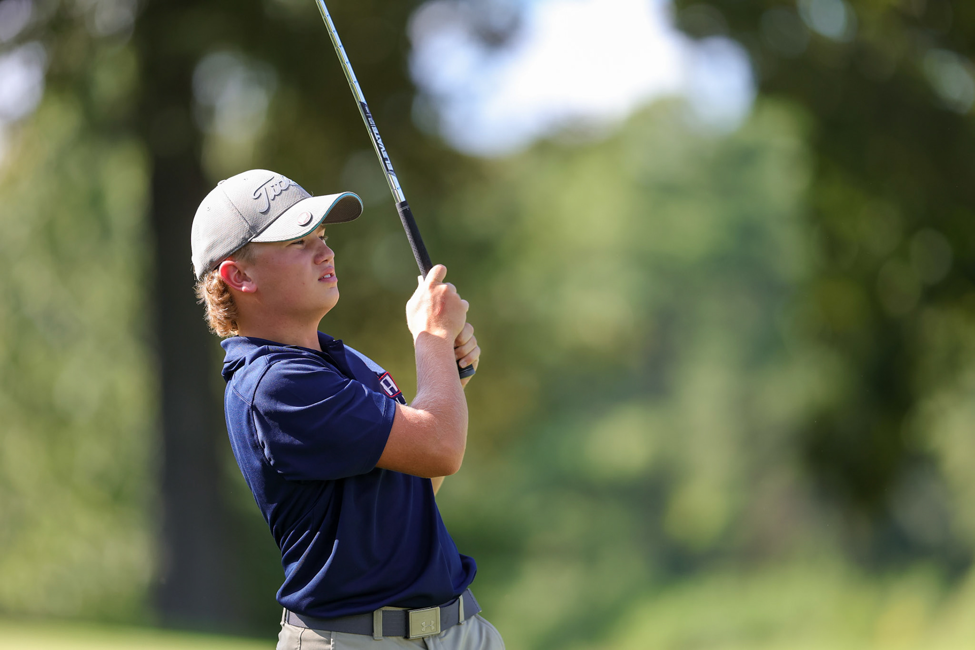 St. Benedict Boys Golf at Colonial on August 30, 2022. (Ryan Beatty/SBA)