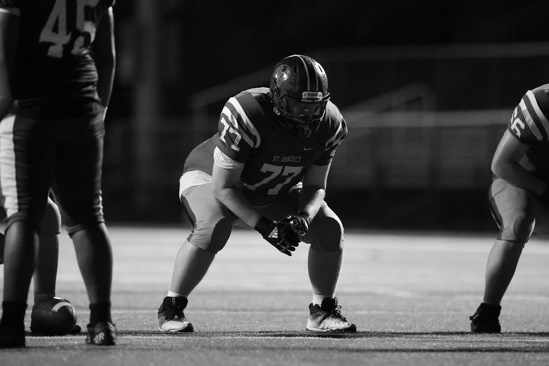 SBA Football Scrimmage on Friday, August 5, 2022 at St. Benedict at Auburndale in Memphis, TN. (Ryan Beatty/SBA)