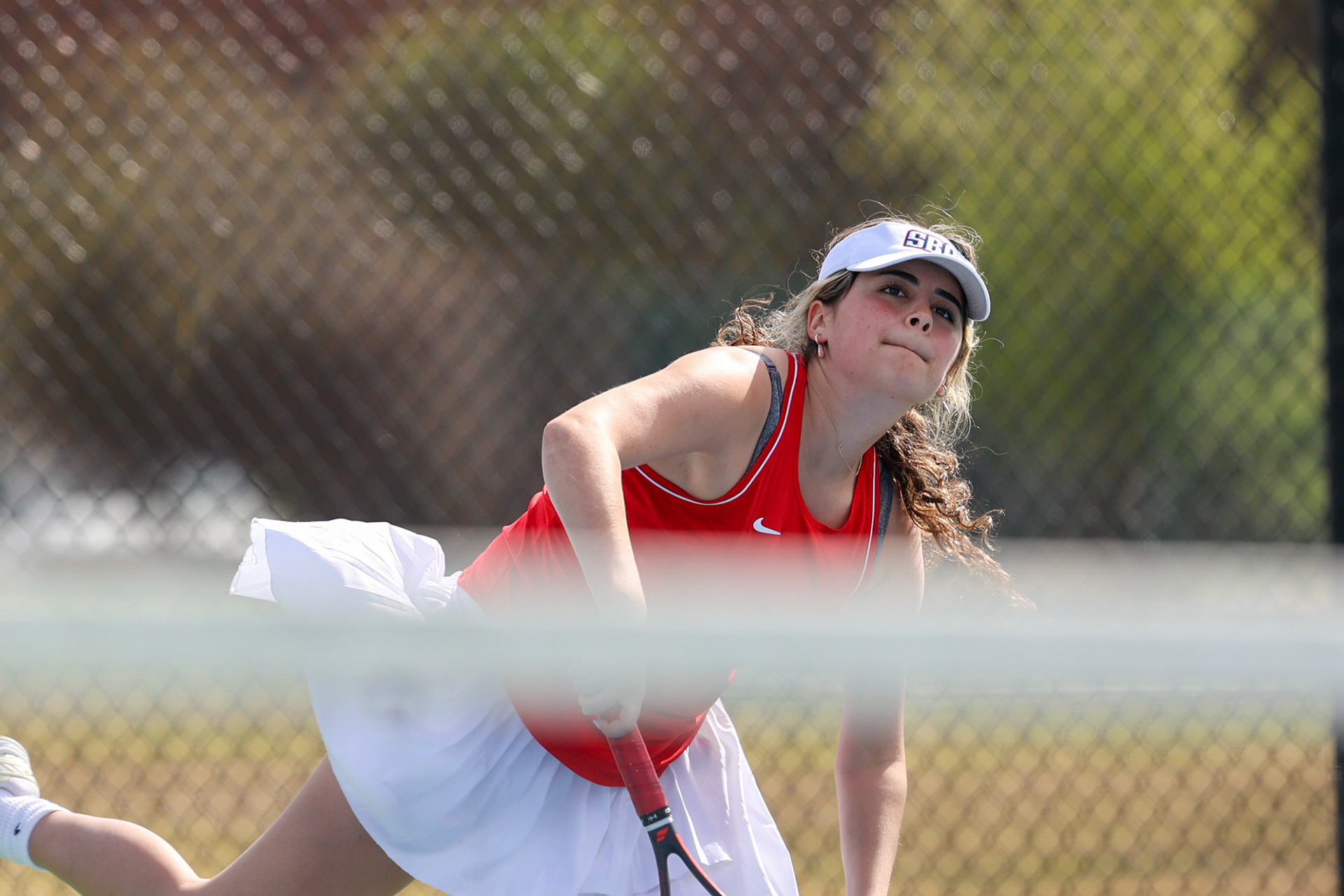 St. Benedict Tennis vs St. Mary’s on April 5, 2022 at St. Benedict at Auburndale High School in Memphis, TN. (Ryan Beatty/SBA)