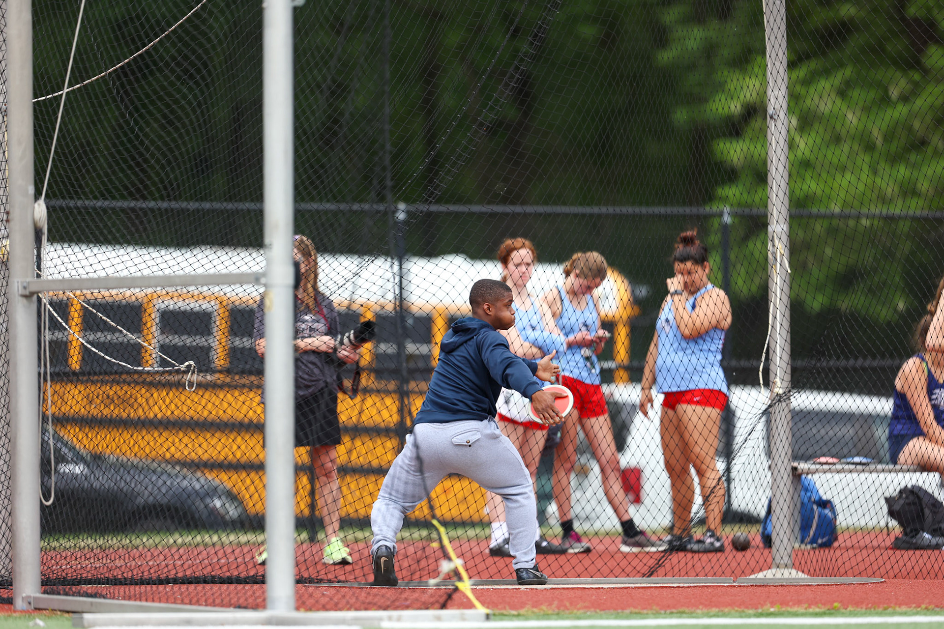 St. Benedict Track at Memphis University School in Memphis, TN on May 3, 2022. (Ryan Beatty/SBA)