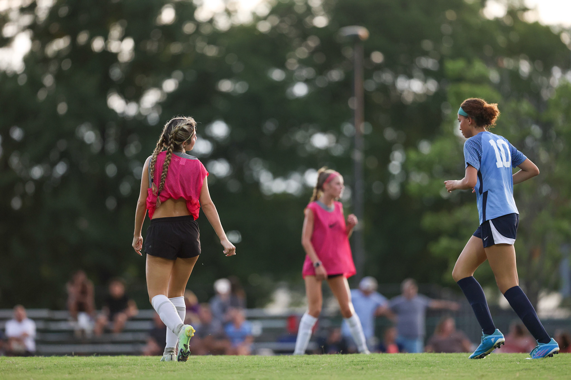 SBA Soccer vs ECS in a preseason match at St. Benedict on August 4, 2022.(Ryan Beatty/SBA)