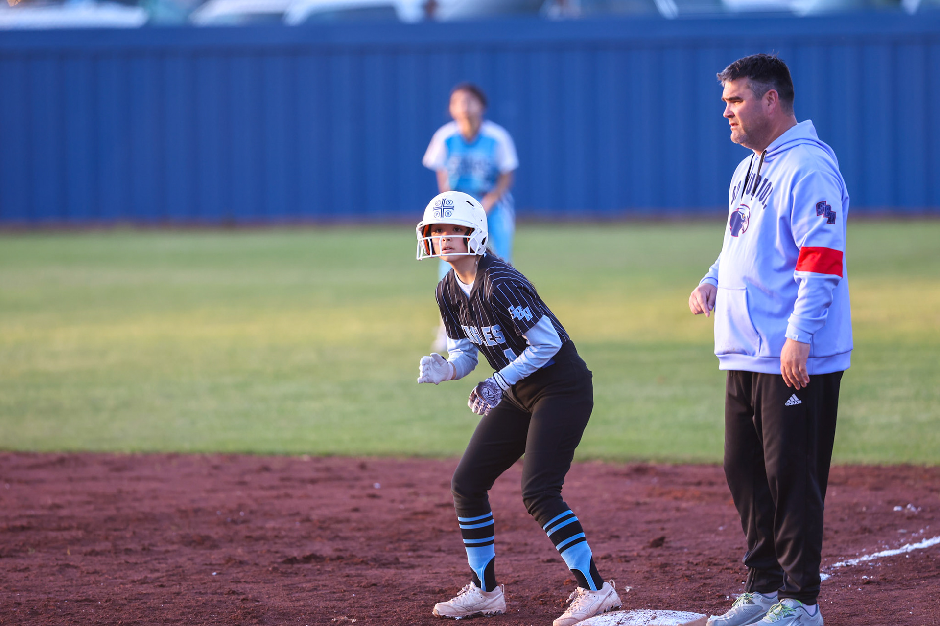St. Benedict Softball vs St. Agnes Academy on Wednesday April 6, 2022 at St. Benedict At Auburndale High School in Memphis, TN. (Ryan Beatty/SBA)