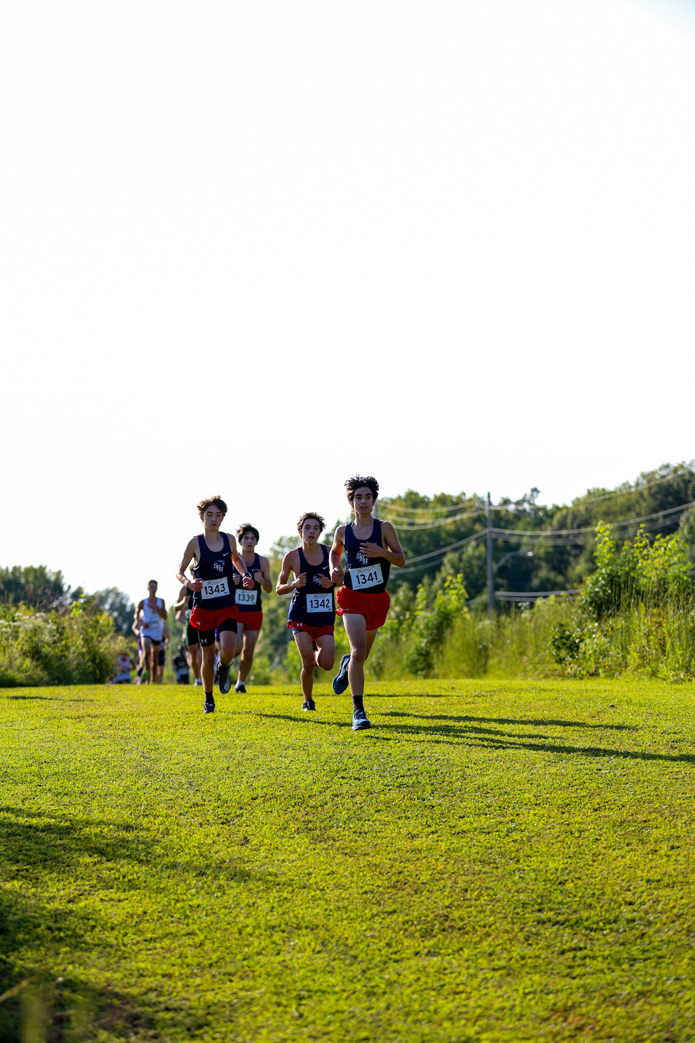 St. Benedict Cross Country MYA Meet 1 at Shelby Farms on Wednesday, September 14, 2022. (Ryan Beatty/SBA)