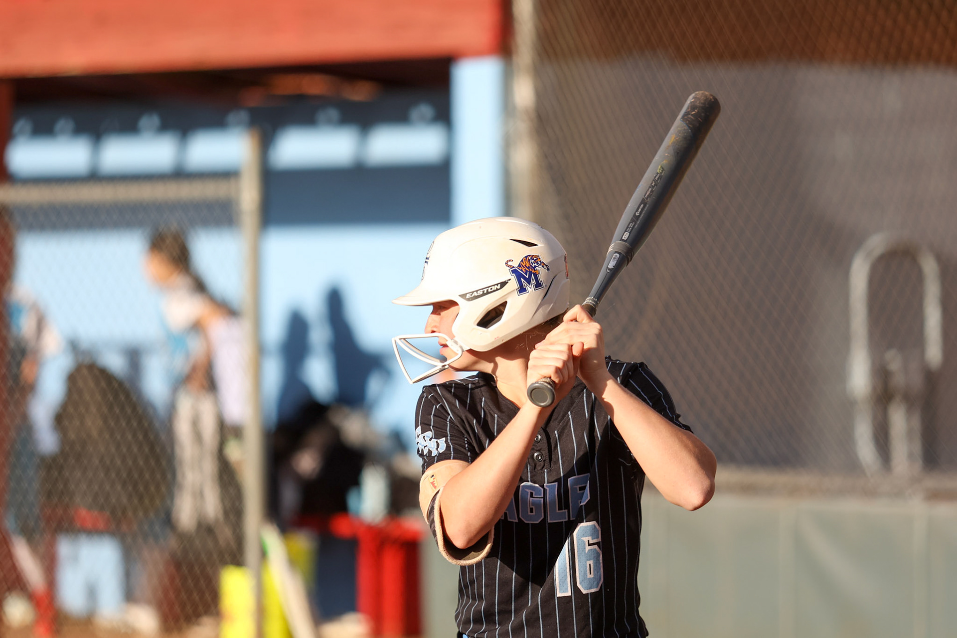 St. Benedict Softball vs St. Agnes Academy on Wednesday April 6, 2022 at St. Benedict At Auburndale High School in Memphis, TN. (Ryan Beatty/SBA)