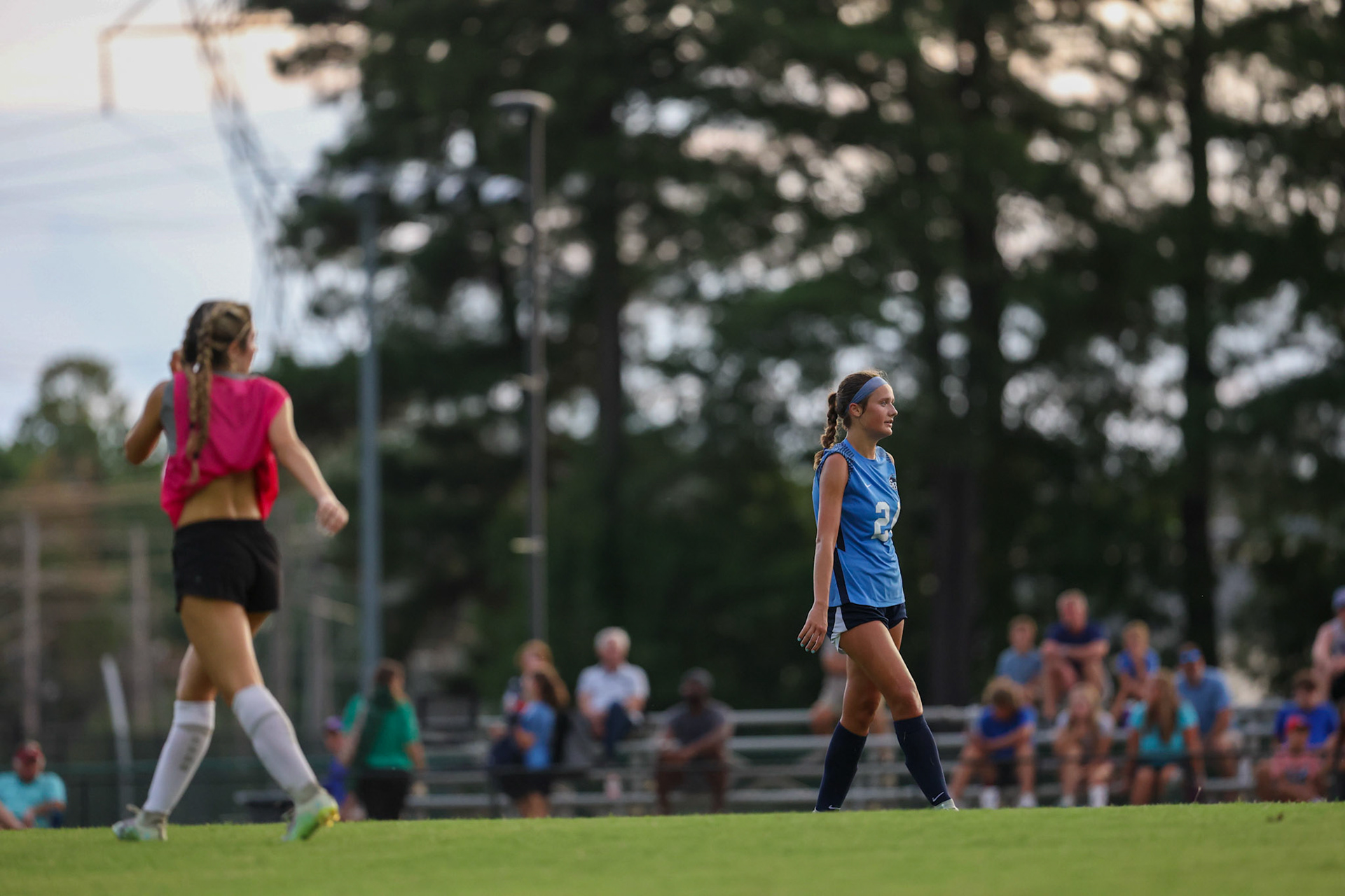 SBA Soccer vs ECS in a preseason match at St. Benedict on August 4, 2022.(Ryan Beatty/SBA)