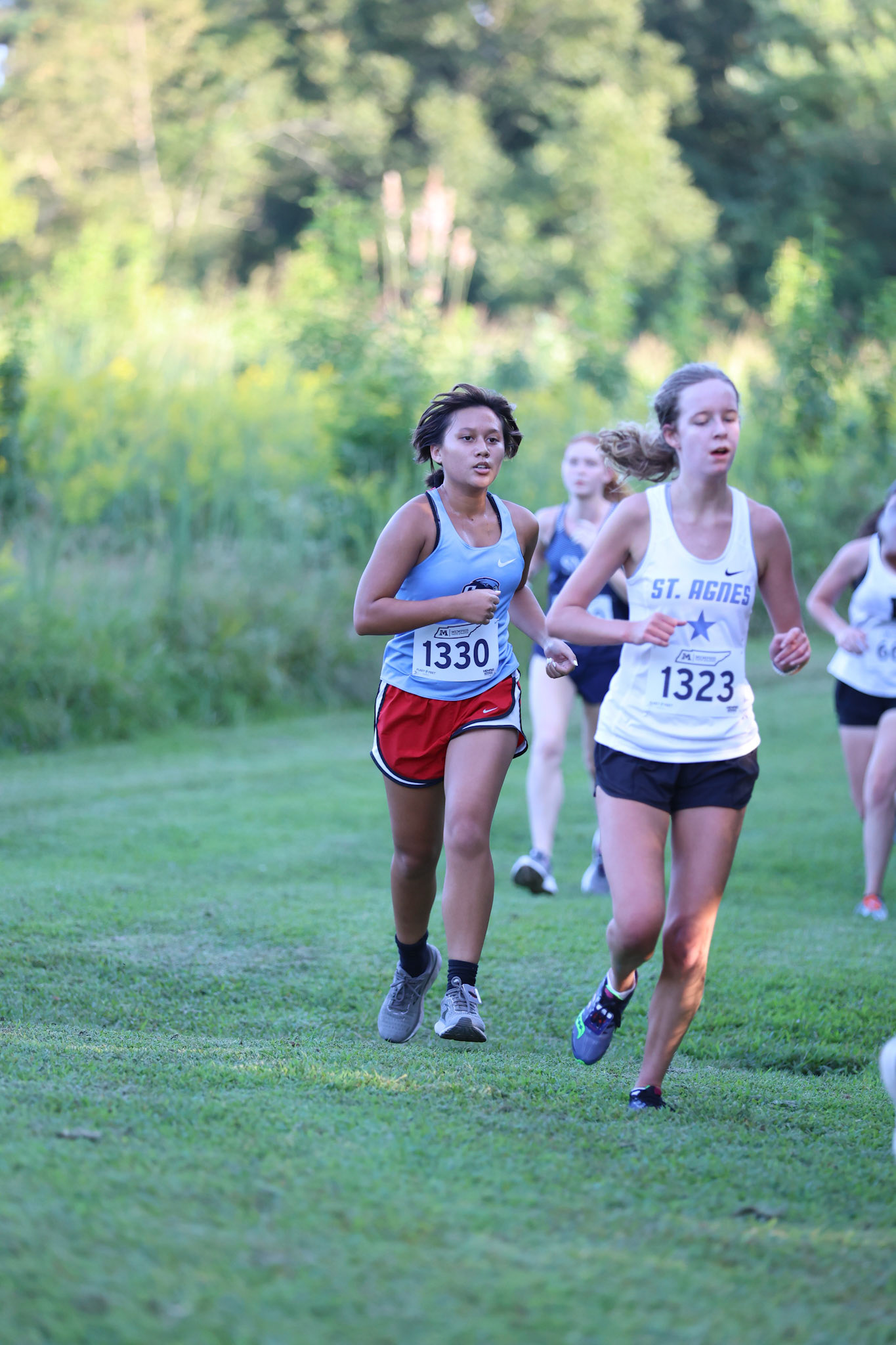 St. Benedict Cross Country MYA Meet 1 at Shelby Farms on Wednesday, September 14, 2022. (Ryan Beatty/SBA)