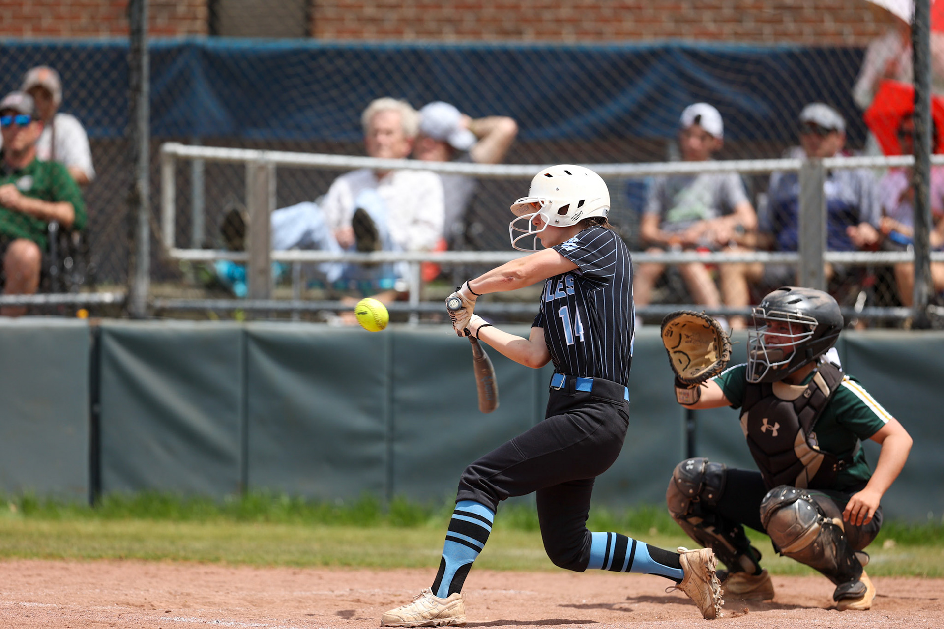 St. Benedict Softball vs Briarcrest at St. Benedict at Auburndale High School on April 23, 2022.  (Ryan Beatty/SBA)