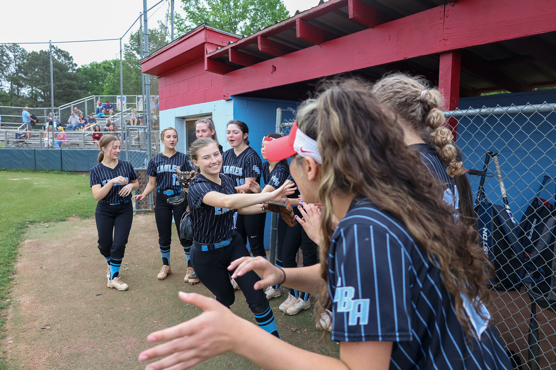 St. Benedict Softball vs Tipton Rosemark Academy at St. Benedict High School in Memphis, TN on May 3, 2022. (Ryan Beatty/SBA)