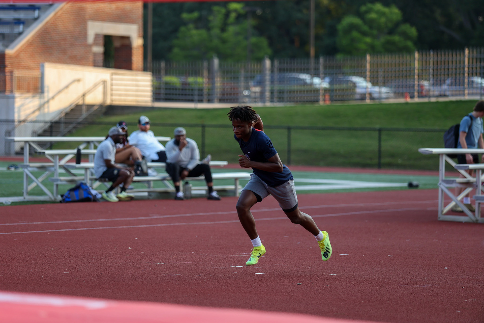 St. Benedict Track at MUS Region Meet on May 11, 2022. (Ryan Beatty/SBA)