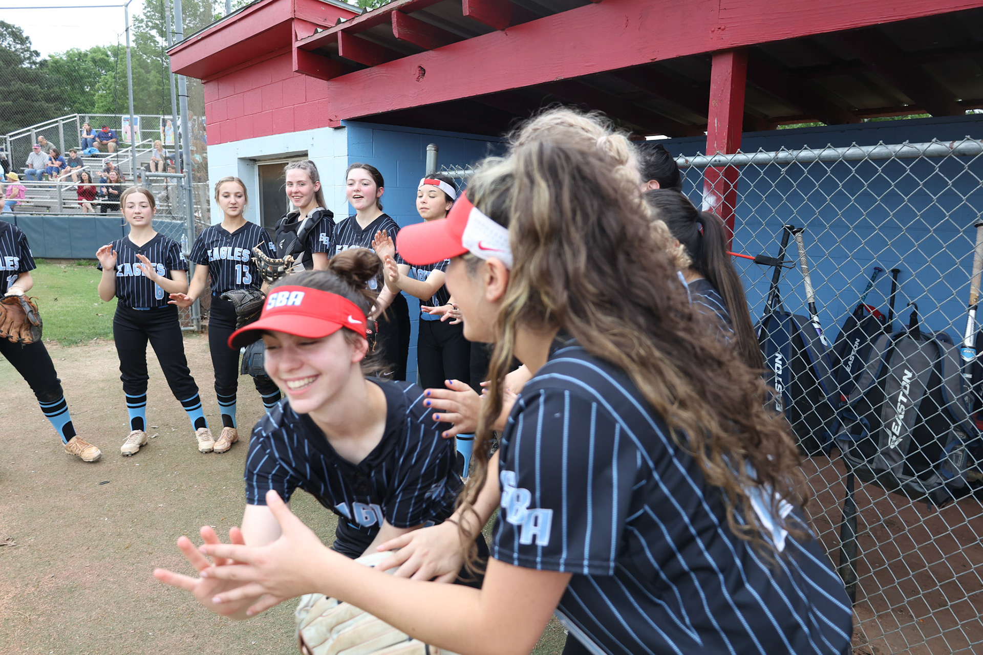 St. Benedict Softball vs Tipton Rosemark Academy at St. Benedict High School in Memphis, TN on May 3, 2022. (Ryan Beatty/SBA)