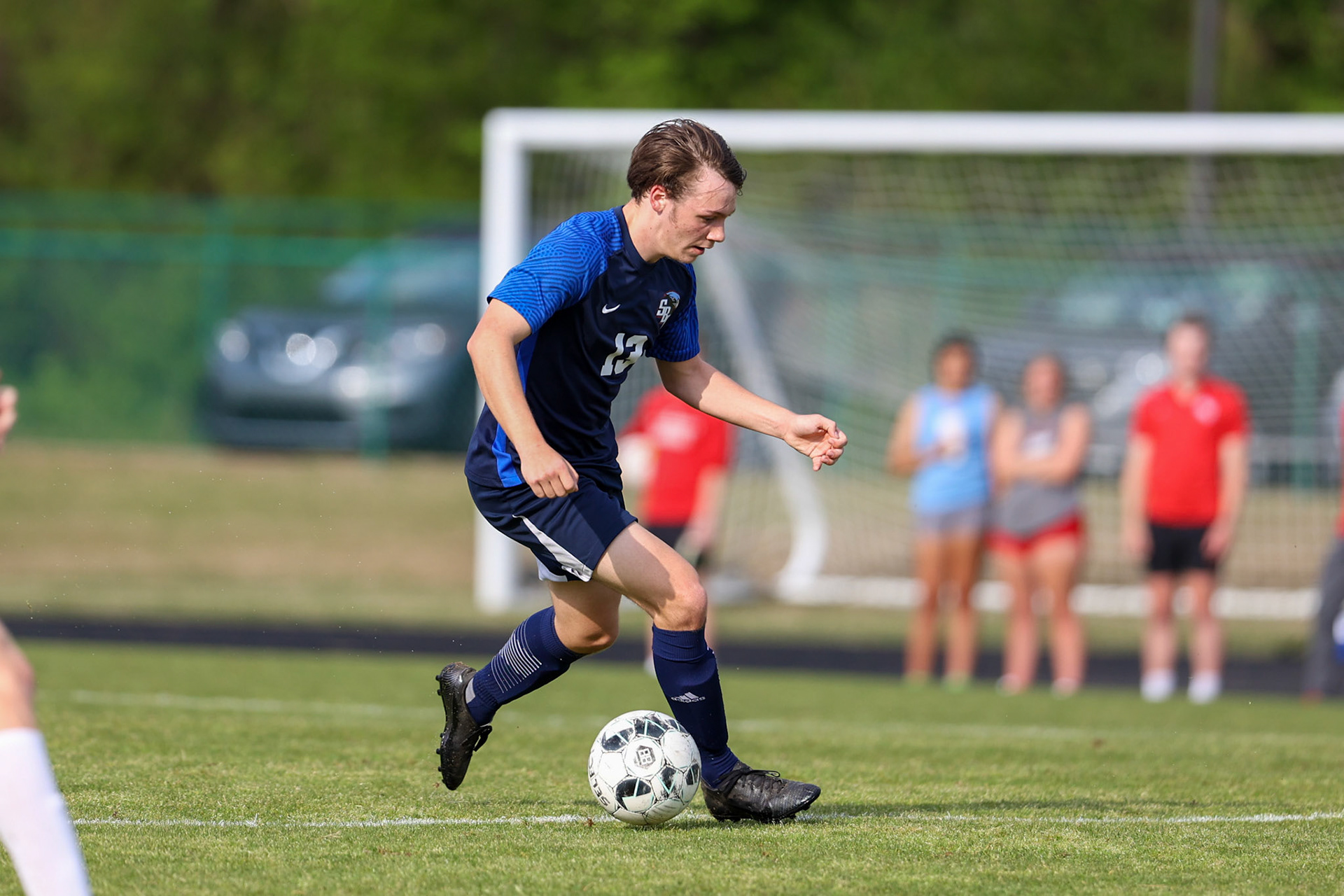 St. Benedict Soccer vs Briarcrest at St. Benedict at Auburndale High School in Memphis, TN on April 21, 2022. (Ryan Beatty/SBA)