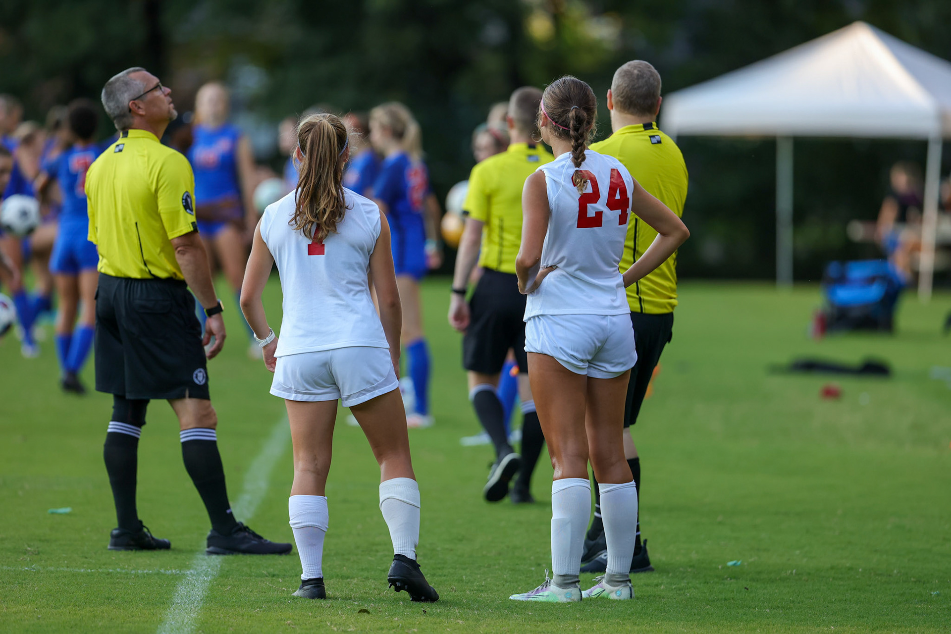 SBA Soccer vs Bartlett at Bartlett High School on Thursday, August 18, 2022. (Ryan Beatty/SBA)