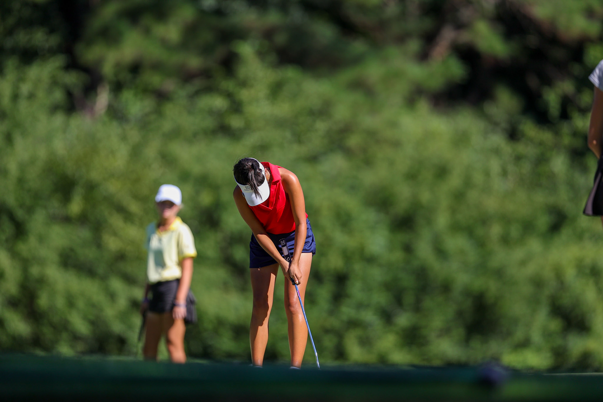 St. Benedict Girls Golf at Windyke on August 31, 2022. (Ryan Beatty/SBA)