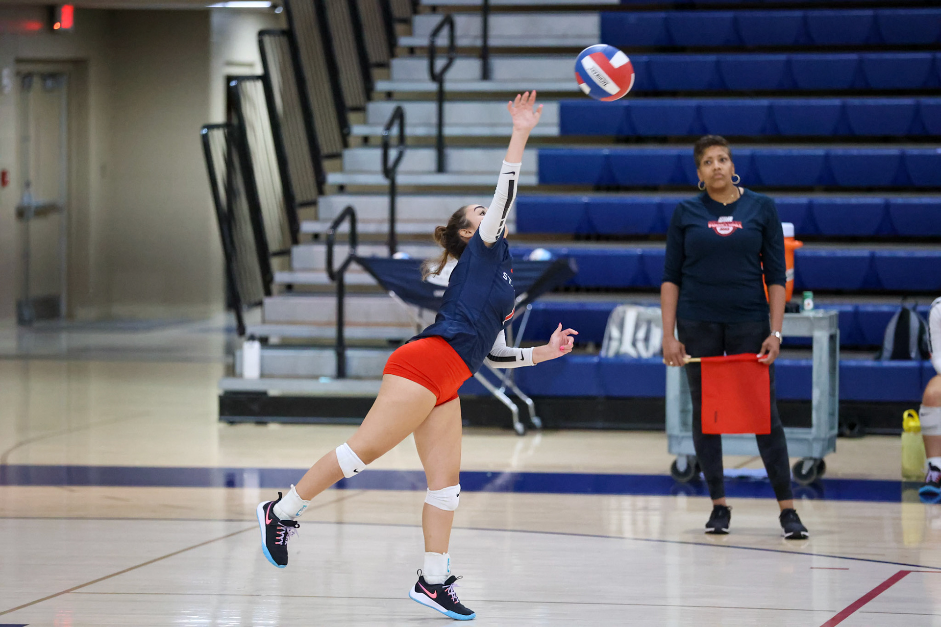 St. Benedict Volleyball vs West Memphis at St. Benedict on Monday, September 12, 2022. (Ryan Beatty/SBA)
