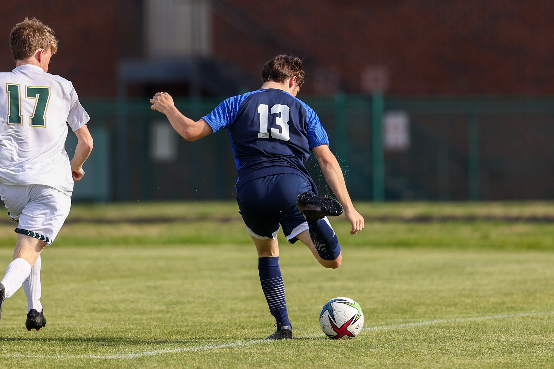 St. Benedict Soccer vs Briarcrest at St. Benedict at Auburndale High School in Memphis, TN on April 21, 2022. (Ryan Beatty/SBA)