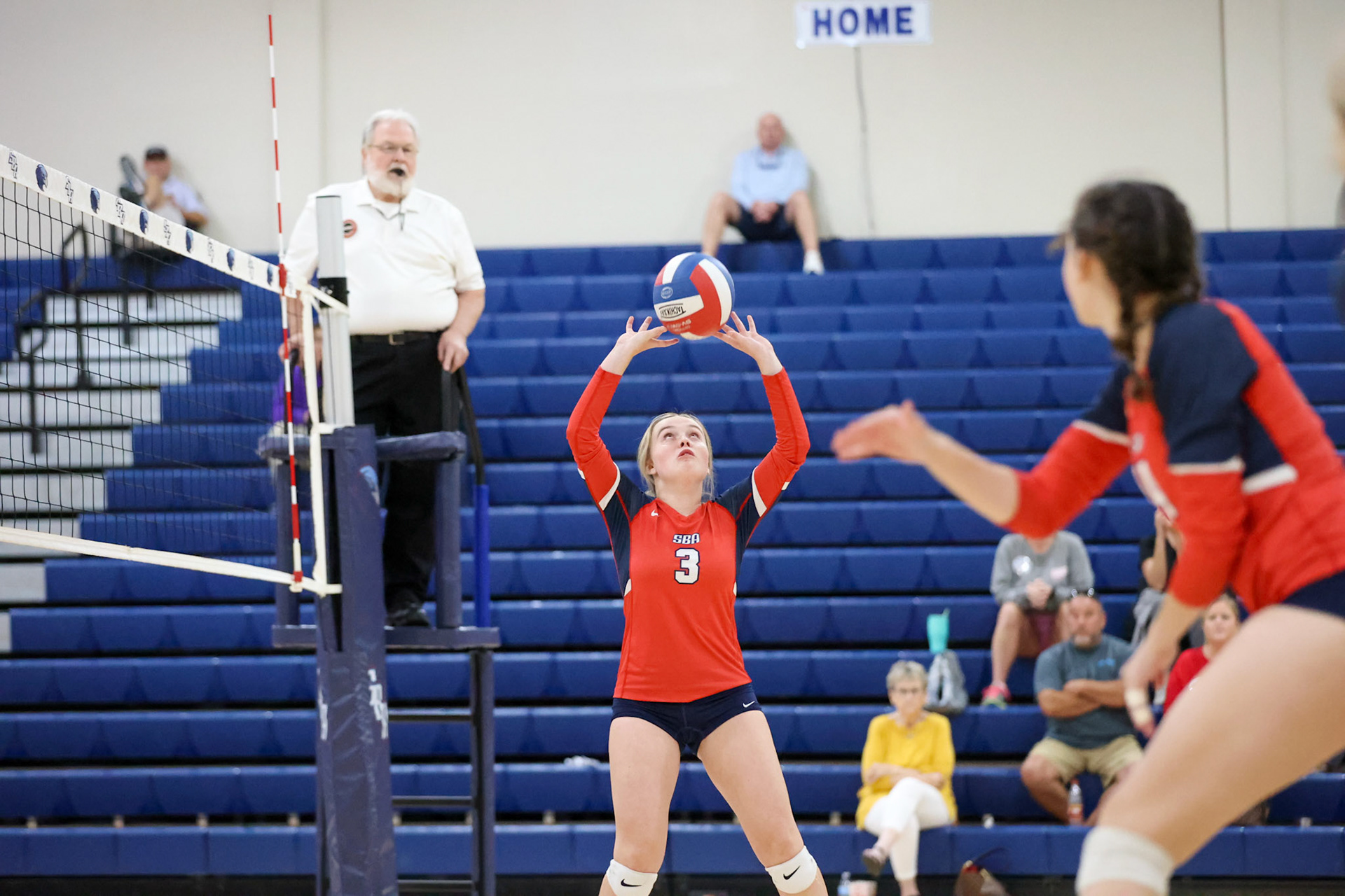 St. Benedict Volleyball vs Hutchison at St. Benedict on Tuesday, September 13, 2022. (Ryan Beatty/SBA)