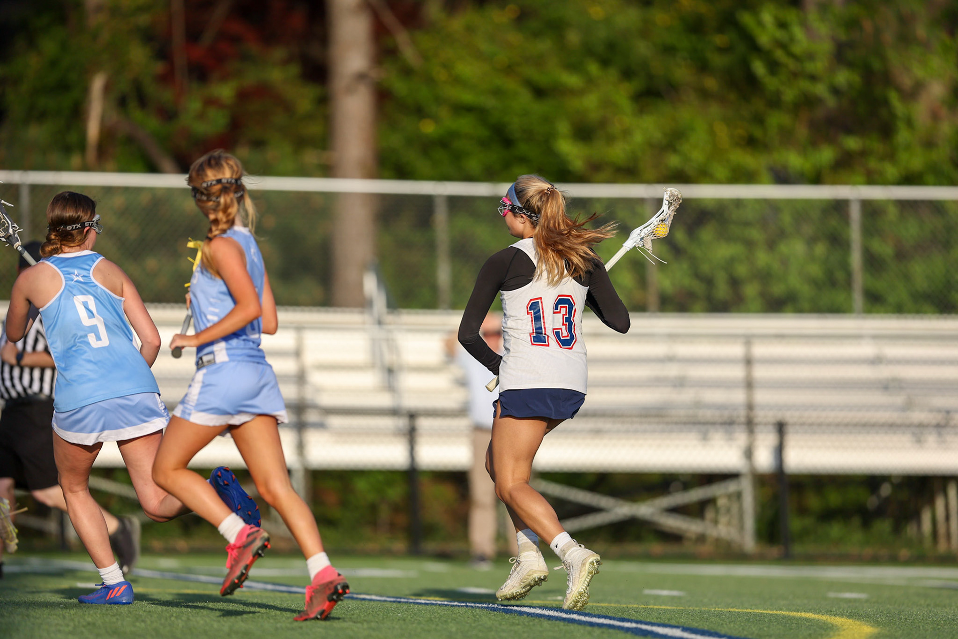 St. Benedict Girls Lacrosse vs St. Agnes on Senior Night at St. Benedict at Auburndale in Memphis, TN on April 19, 2022. (Ryan Beatty/SBA)