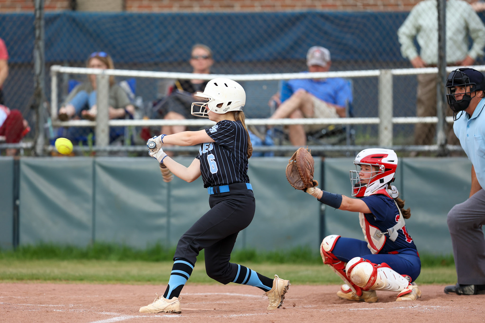 St. Benedict Softball vs Tipton Rosemark Academy at St. Benedict High School in Memphis, TN on May 3, 2022. (Ryan Beatty/SBA)