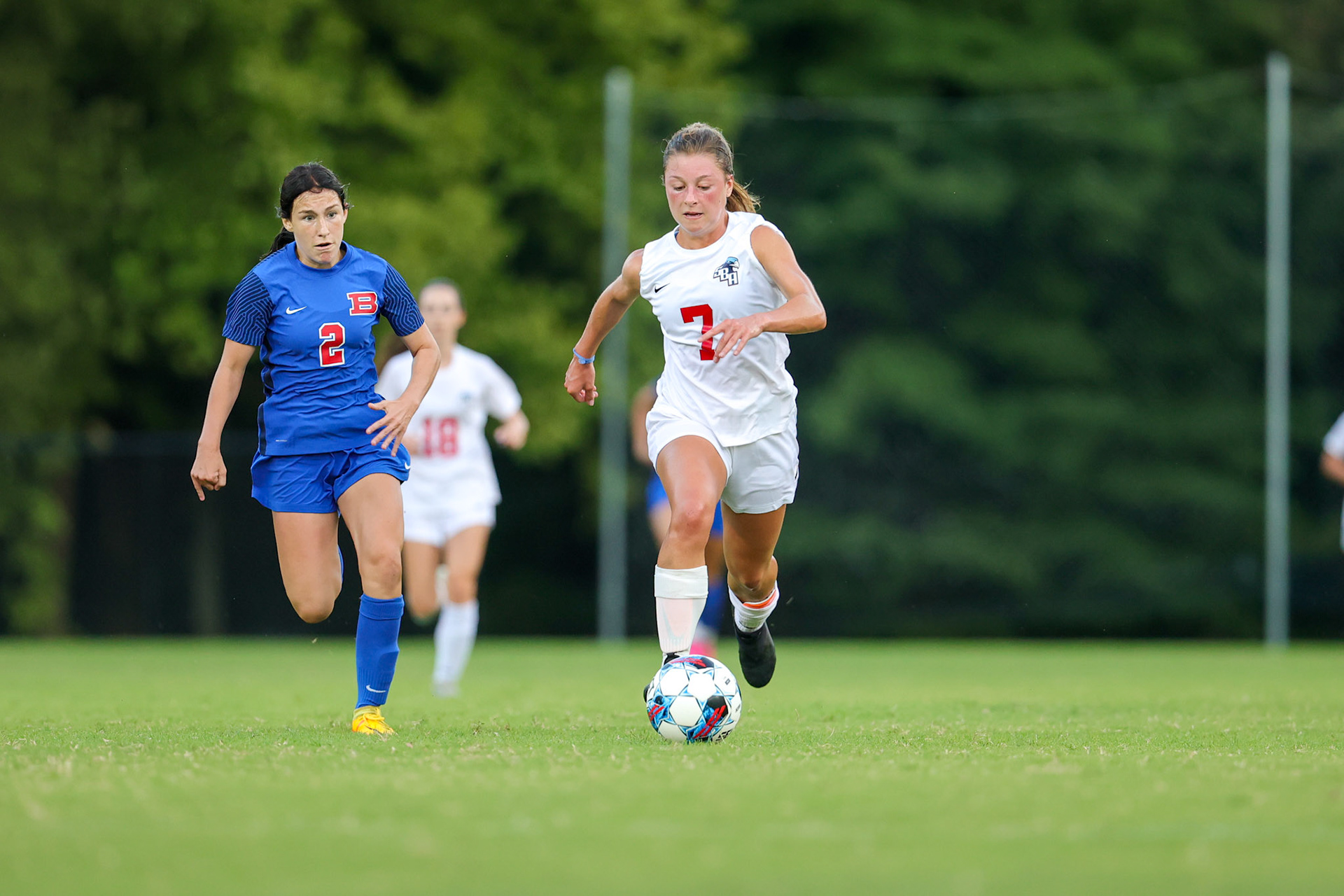 SBA Soccer vs Bartlett at Bartlett High School on Thursday, August 18, 2022. (Ryan Beatty/SBA)