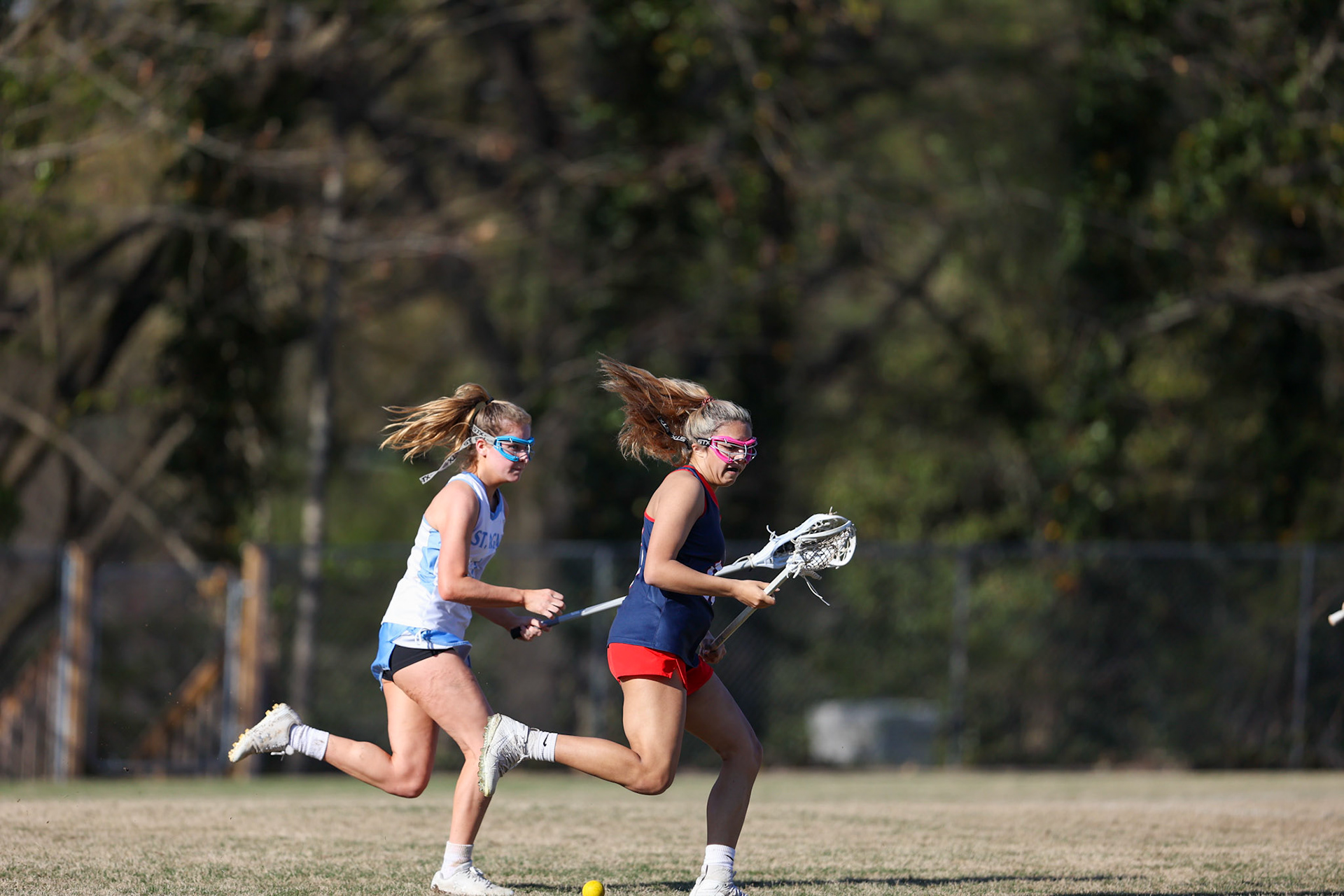St. Benedict Girls Lacrosse vs St. Agnes on April 5, 2022 at St. Agnes Academy in Memphis, TN. (Ryan Beatty/SBA)