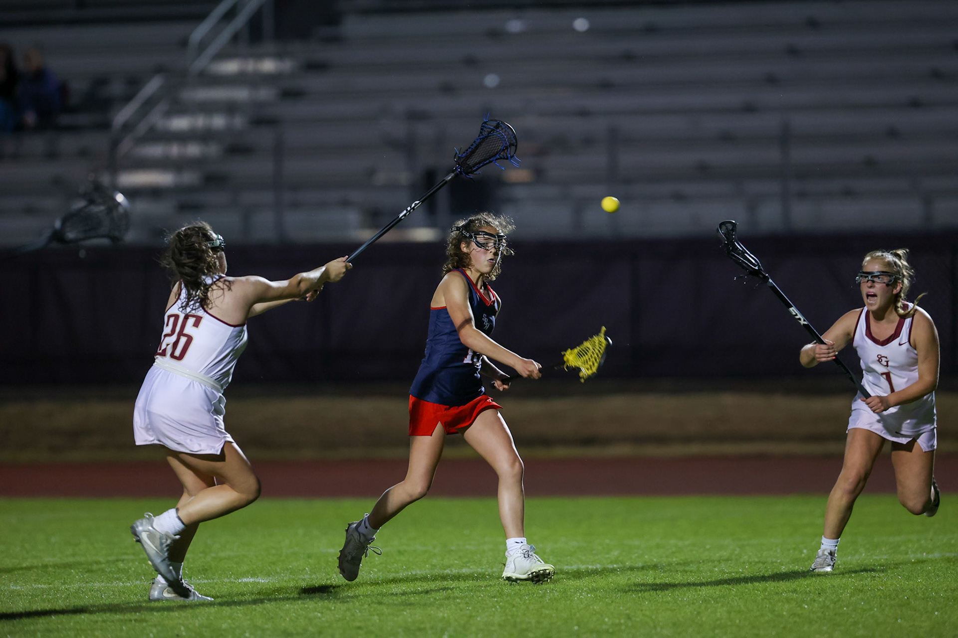 St. Benedict Lacrosse vs St. George’s at St. George’s Independent School on April 12, 2022 in Memphis, TN. (Ryan Beatty/SBA)