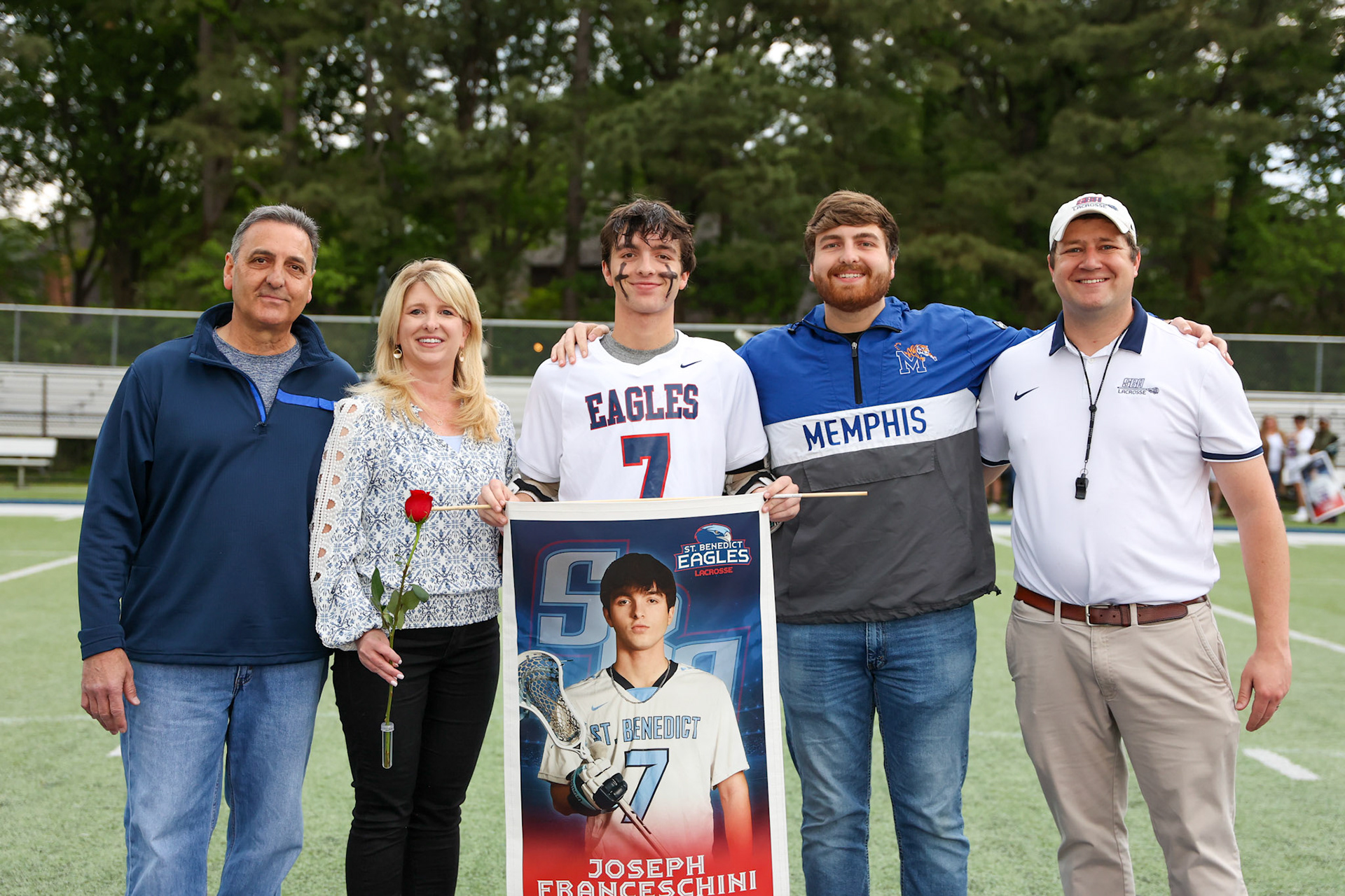 SBA Boys Lacrosse Senior Night (Ryan Beatty Photo)