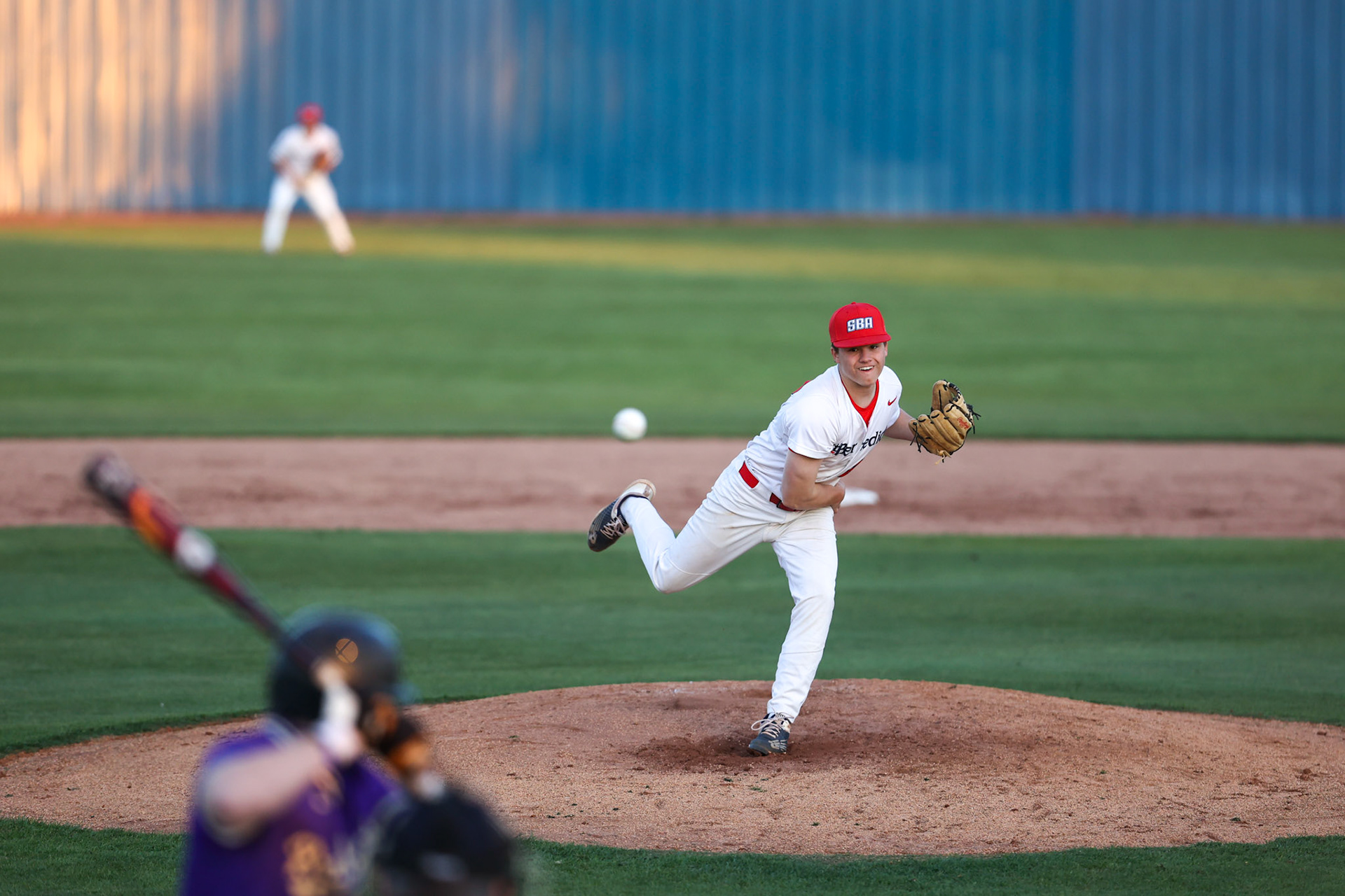St. Benedict Baseball Senior Night vs CBHS at St. Benedict at Auburndale High School on April 26, 2022.  (Ryan Beatty/SBA)